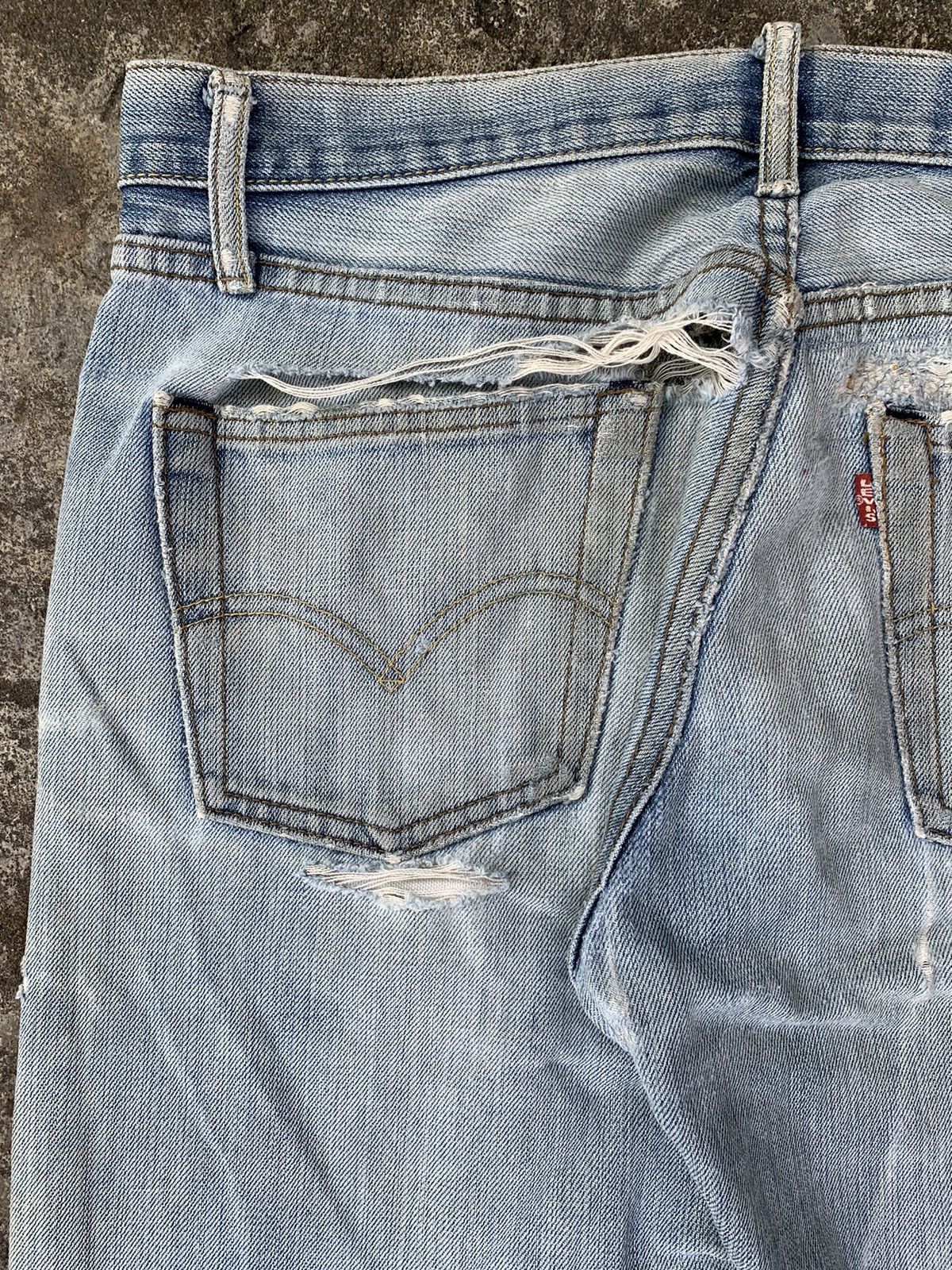 Levi's 🔥ACCOFFER🔥Vintage Levi’s 501 Big E Selvedge Distressed Denim Size US 34 / EU 50 - 12 Thumbnail