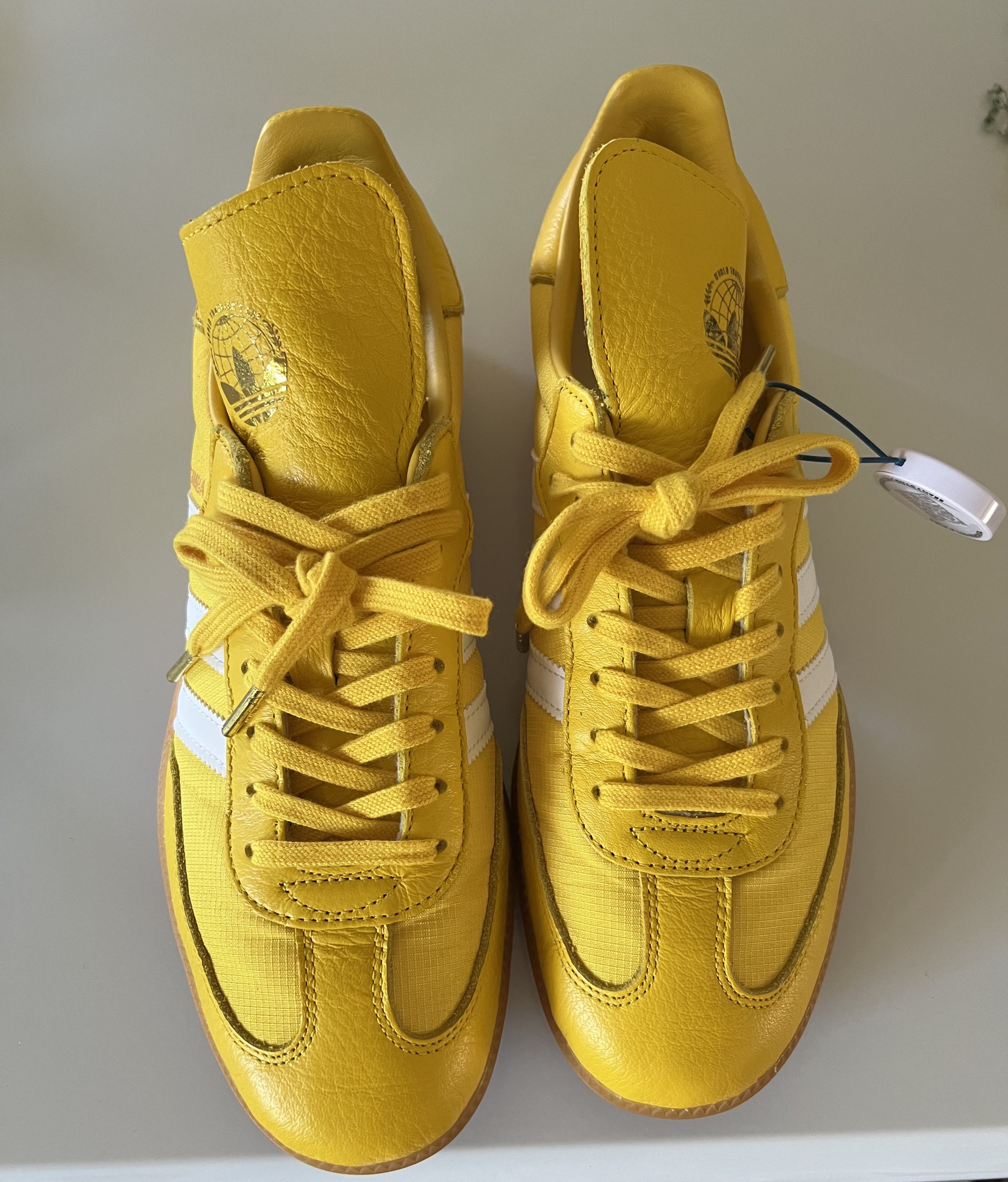 Adidas Adidas Samba OG Oyster Yellow Size US 8.5 / EU 41-42 - 2 Thumbnail