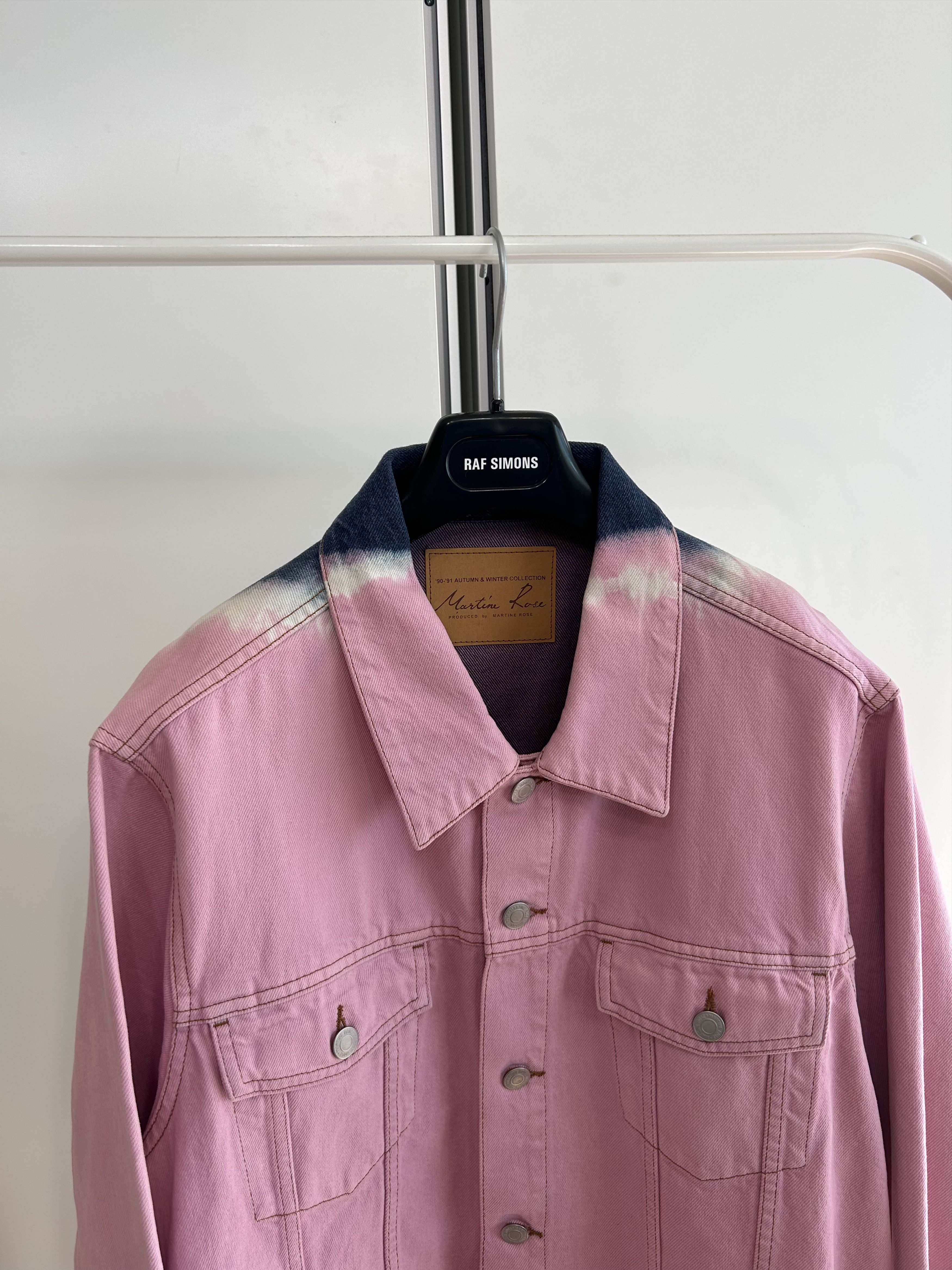 Martine Rose MARTINE ROSE Gradient-Dyed Zippered Trucker Jacket Size US L / EU 52-54 / 3 - 2 Thumbnail