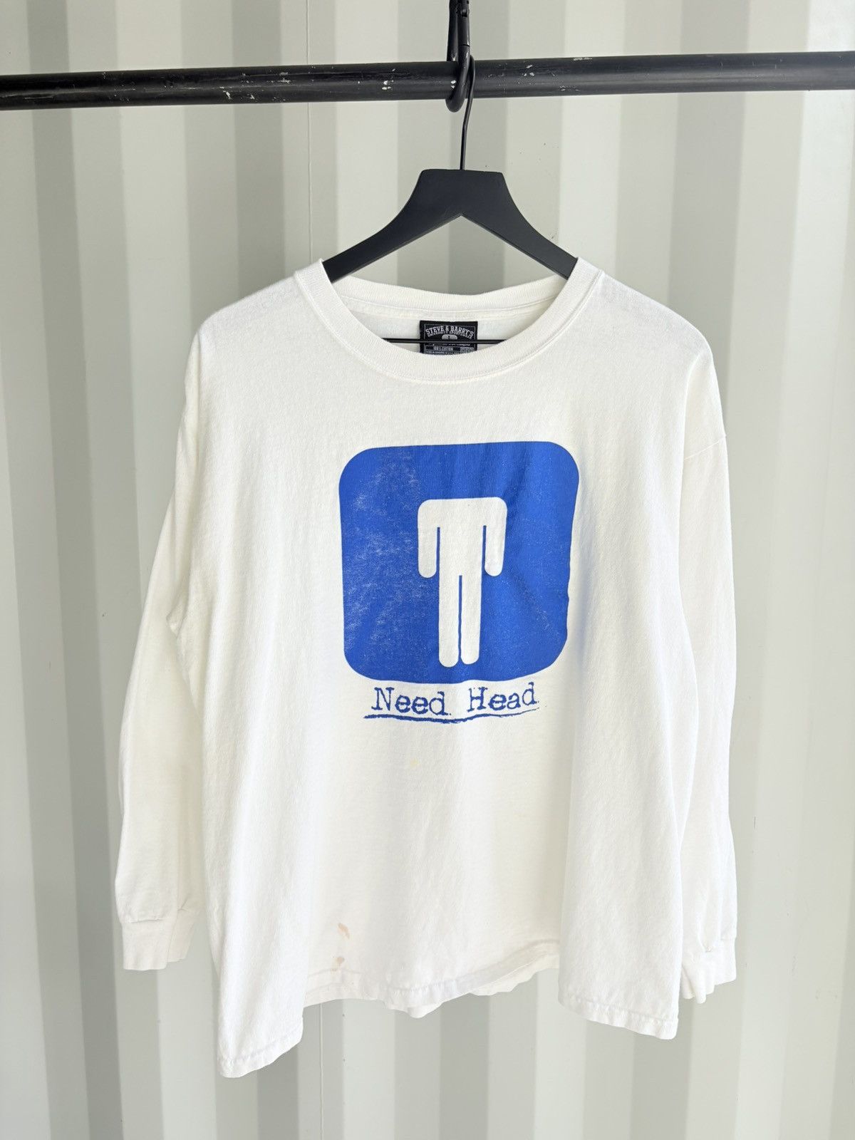 Vintage Vintage Need Head Shirt Fade Distressed Thrashed Grunge Band Size US L / EU 52-54 / 3 - 1 Thumbnail