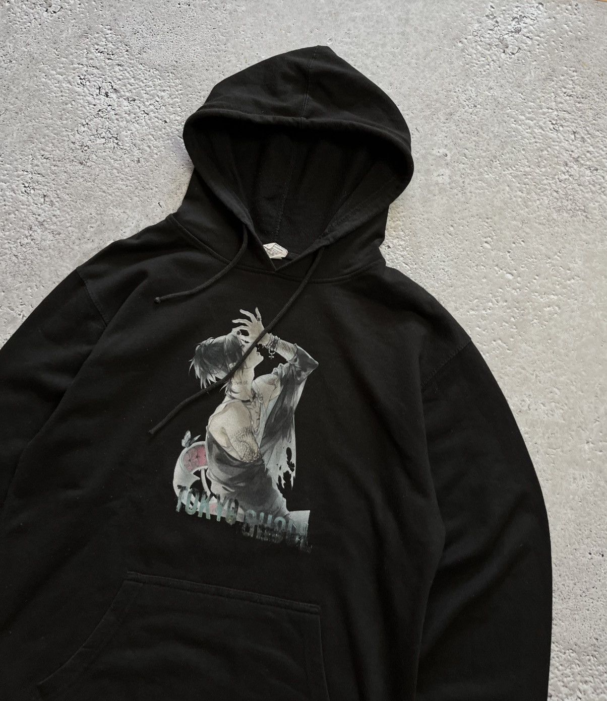 Vintage Tokyo Ghoul anime hoodie black fleece pullover sweatshirt L Size US L / EU 52-54 / 3 - 4 Thumbnail