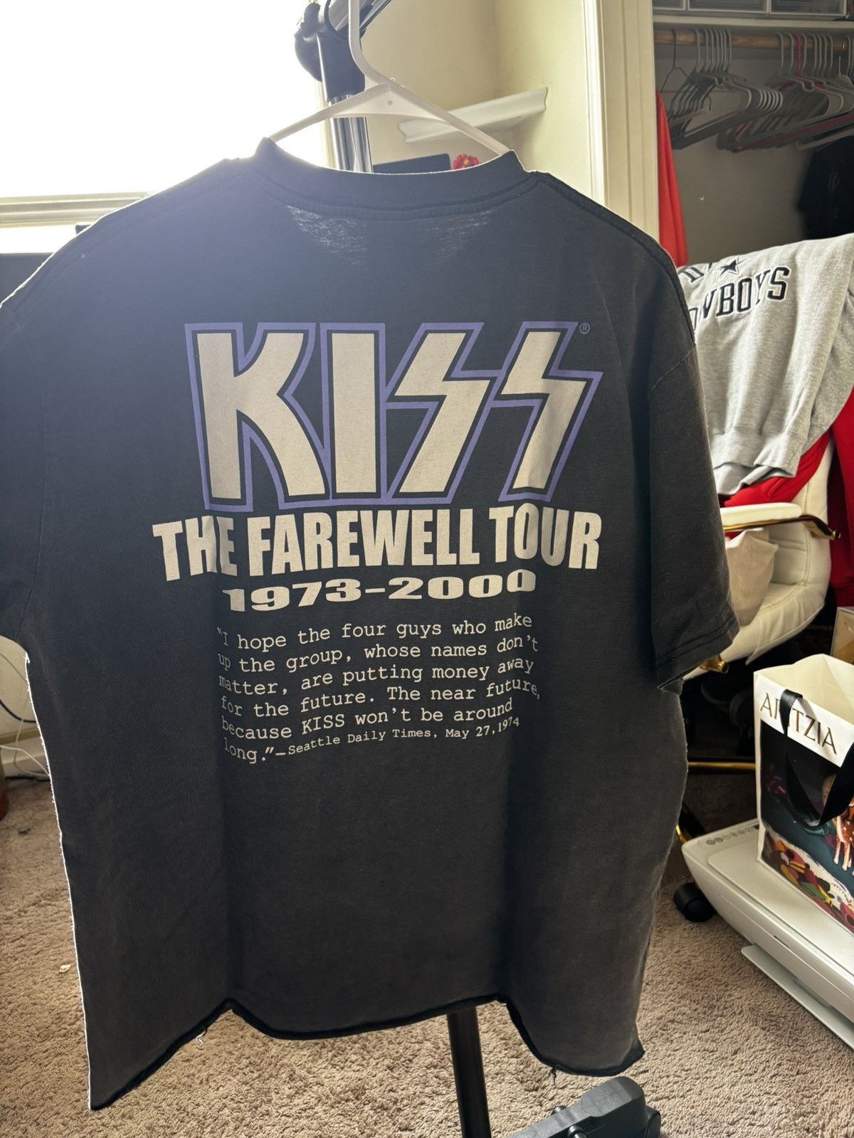 Giant Kiss Farewell Tour Vintage Shirt Size US L / EU 52-54 / 3 - 2 Thumbnail
