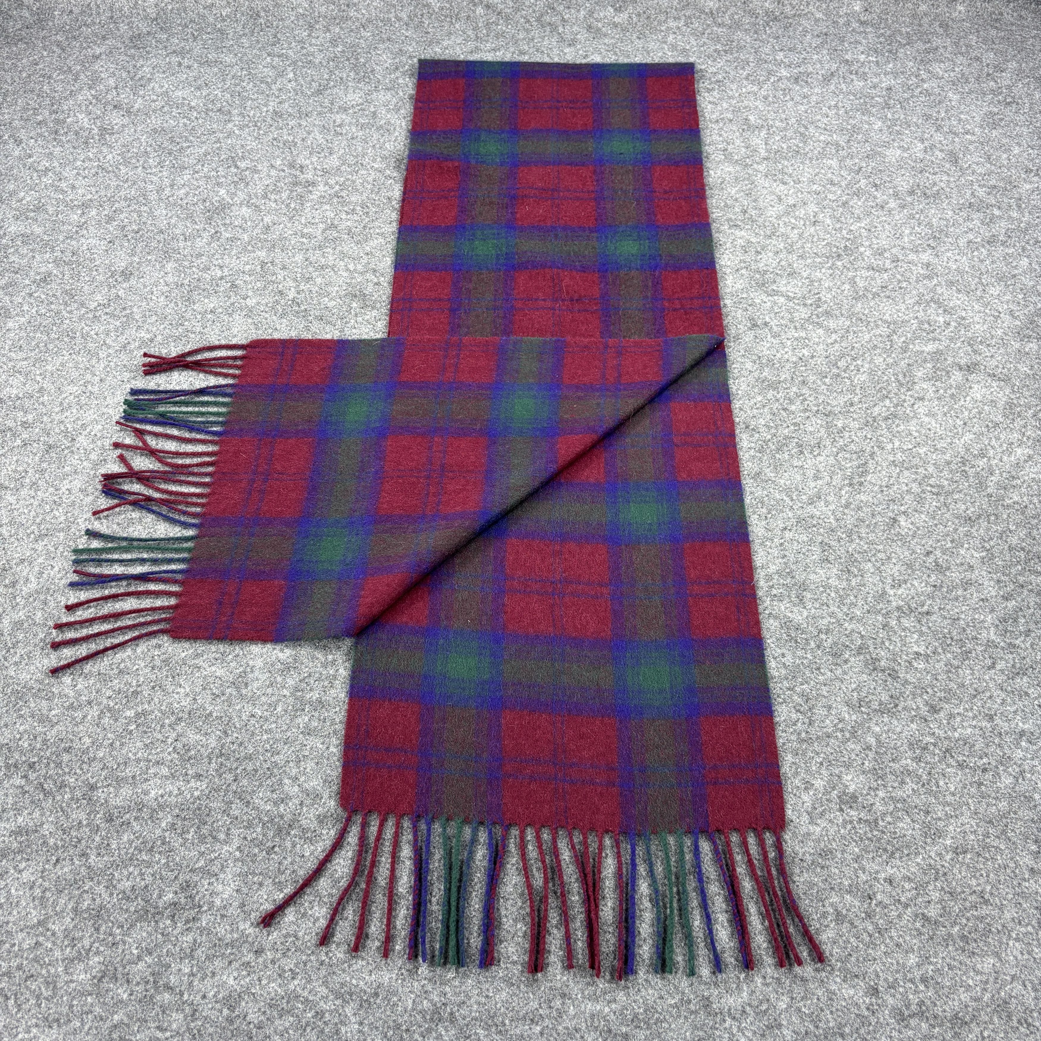 Chaps × Vintage GF10724 Chaps Scarf Neck Wear Muffler Nova Check Size ONE SIZE - 6 Thumbnail