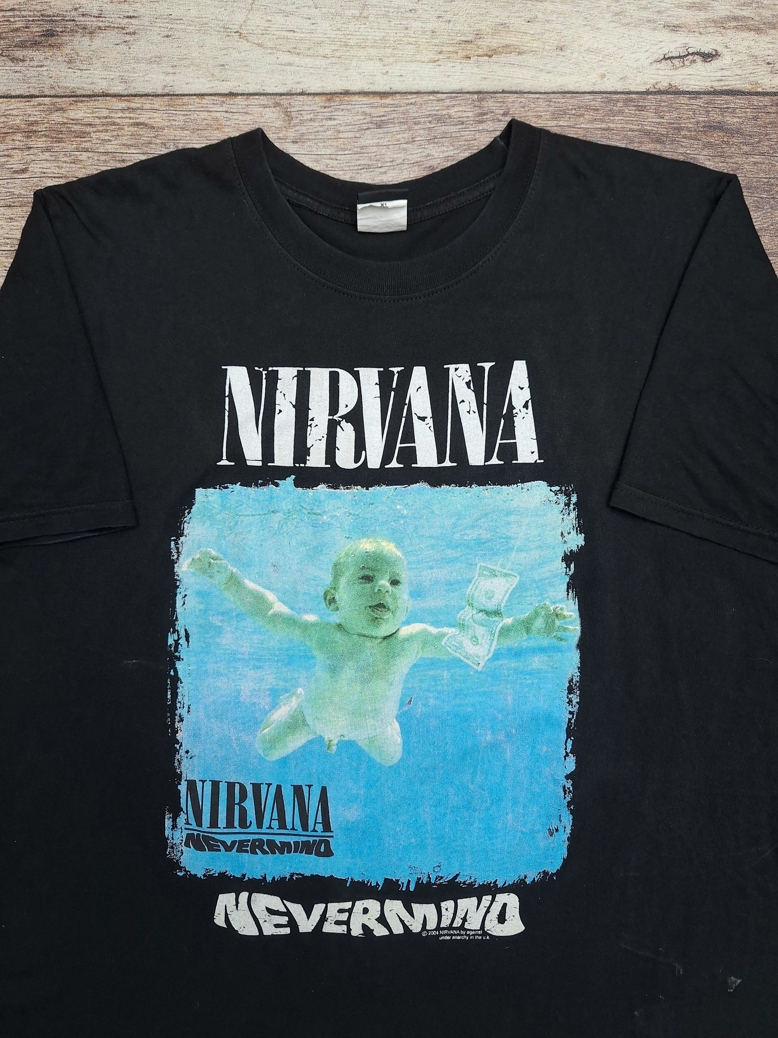 Band Tees × Vintage Nirvana Nevermind Promo shirt 1991 | Grailed