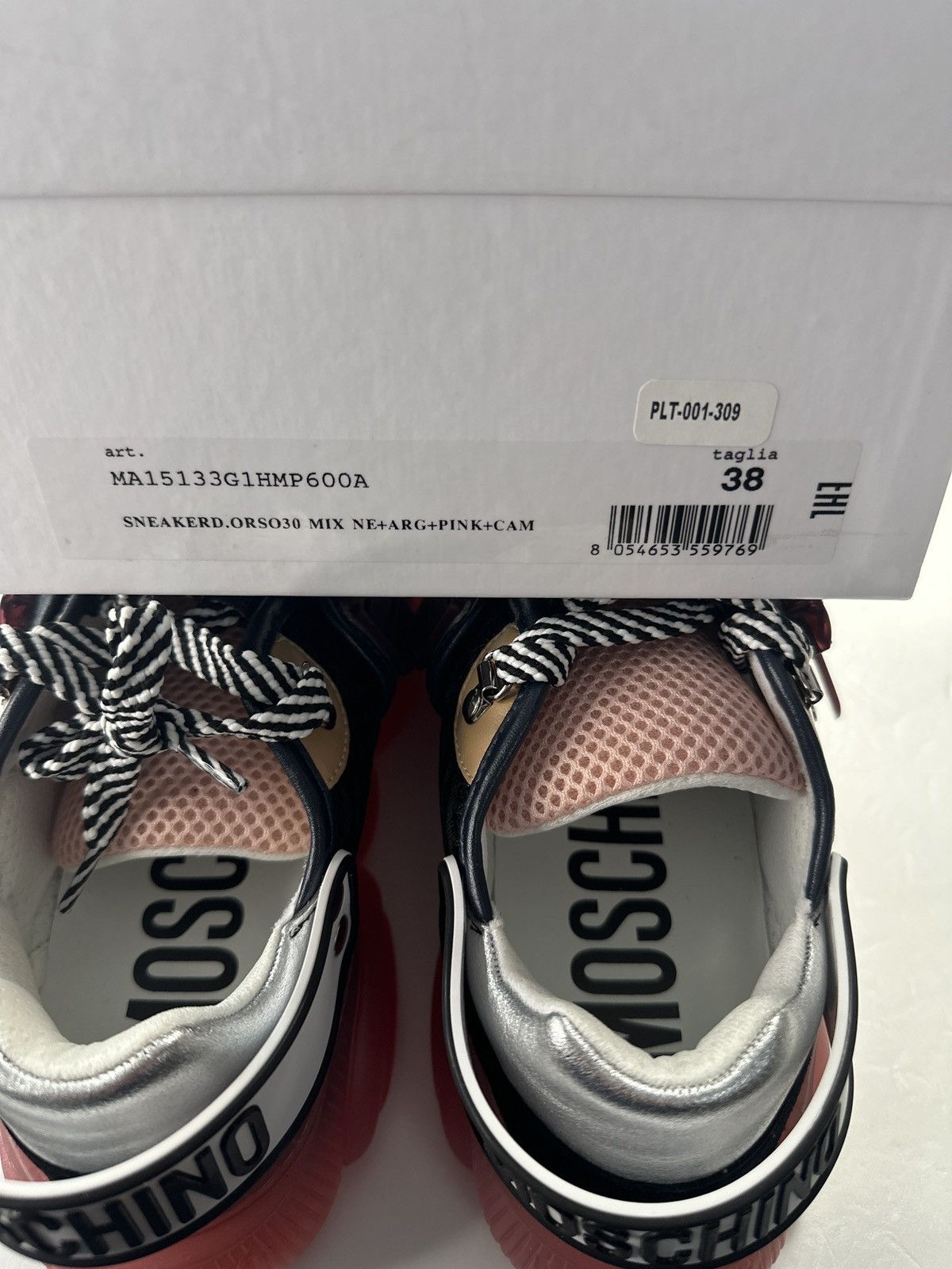 Moschino MOSCHINO Roller Skates laminated teddy shoes | Grailed