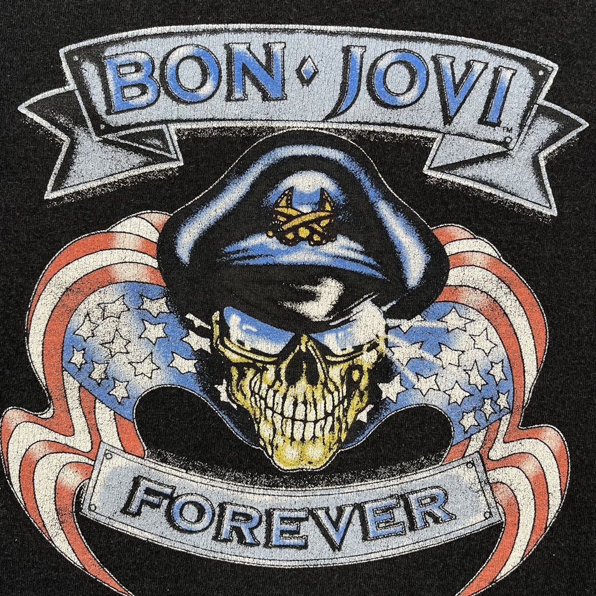 Band Tees Vintage Bon Jovi Forever rare rock band tour tee 00’s Size US L / EU 52-54 / 3 - 4 Thumbnail