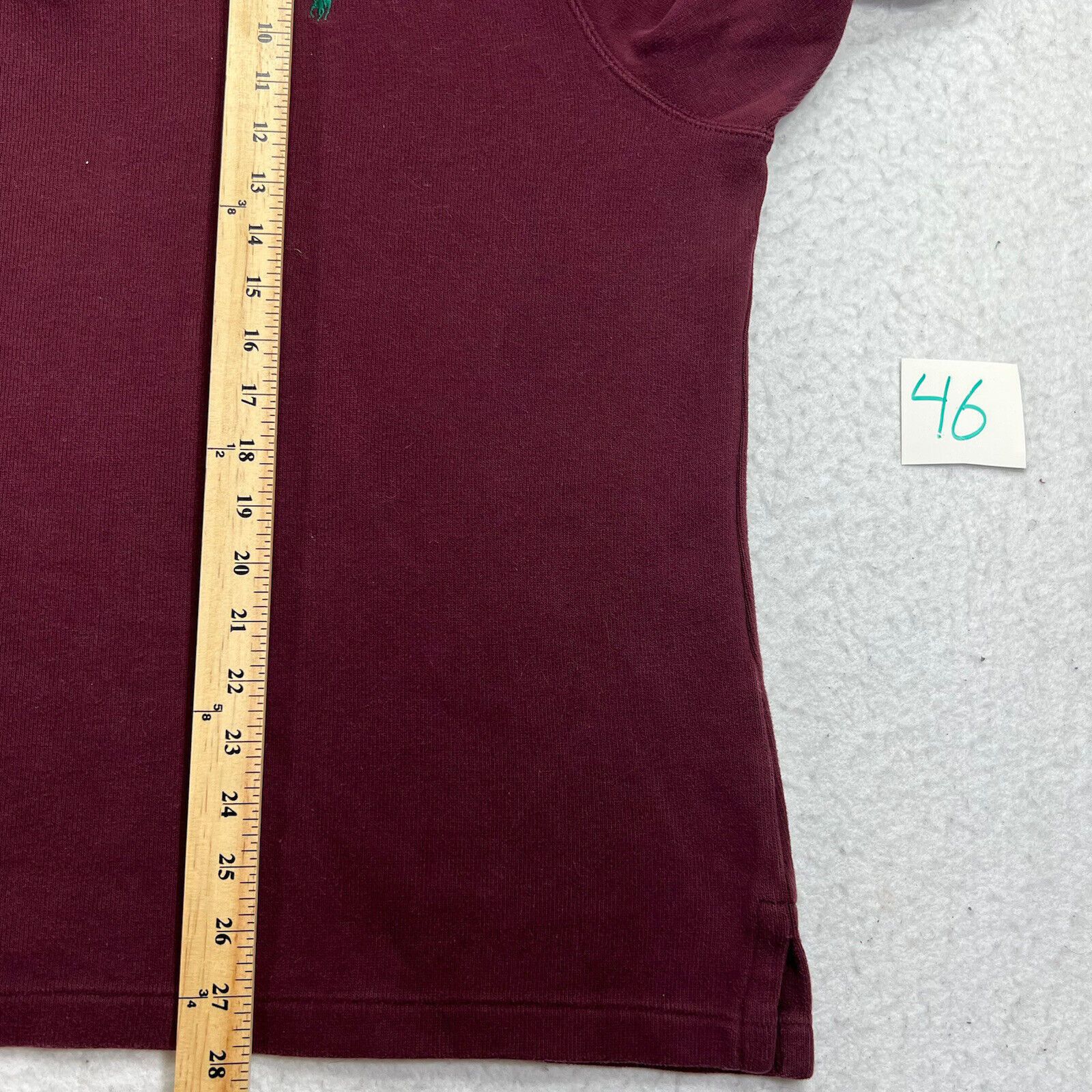 Polo Ralph Lauren Vintage Polo by Ralph Lauren Men's XL Maroon Sweatshirt Size US XL / EU 56 / 4 - 8 Thumbnail
