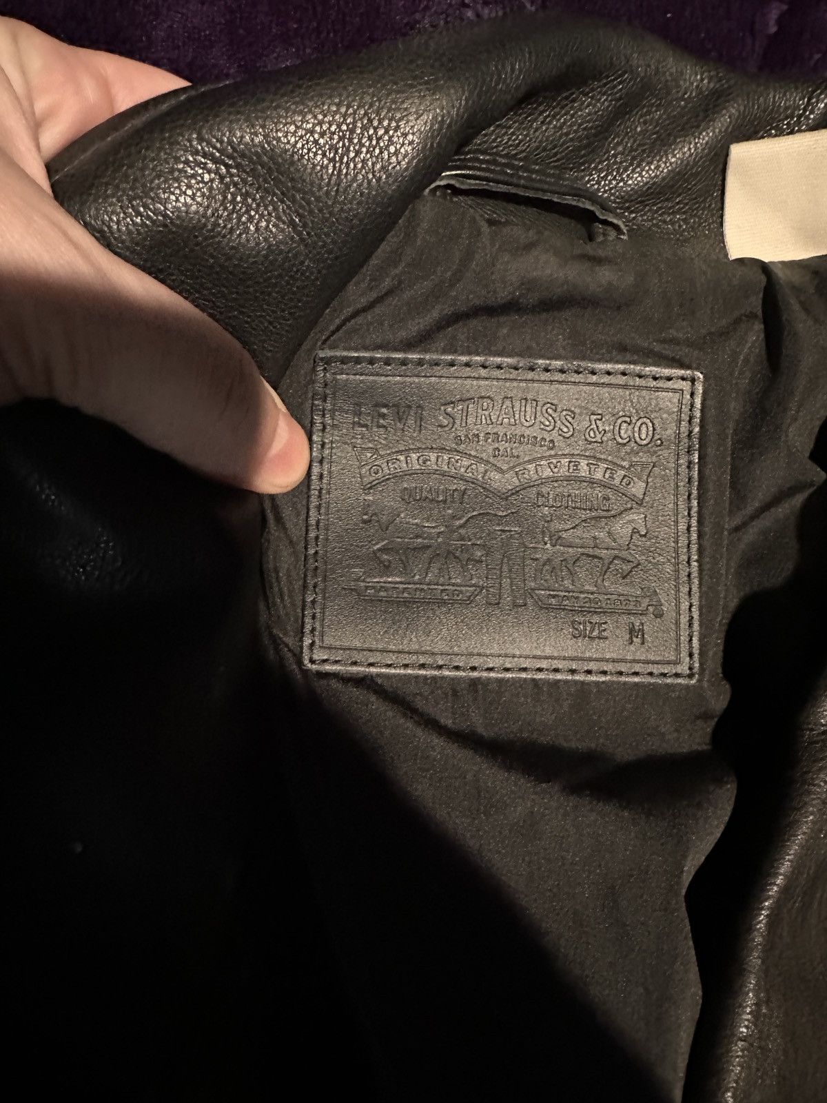 Levi's Levi’s Leather Moto Jacket Size US M / EU 48-50 / 2 - 4 Thumbnail