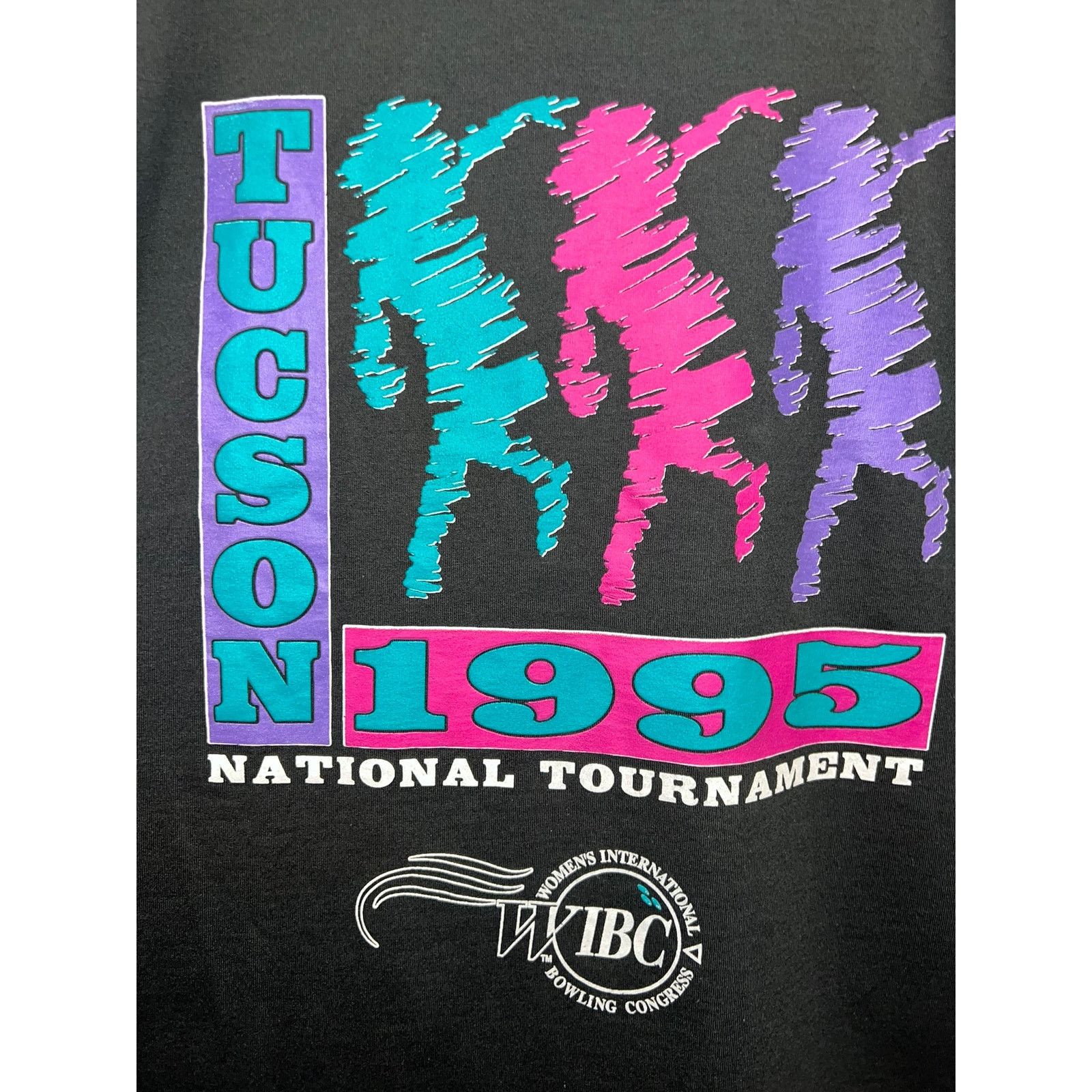 Fruit Of The Loom Vintage Bowling Graphic Shirt Womens Congress Bowl 90s XL Size US XL / EU 56 / 4 - 2 Thumbnail