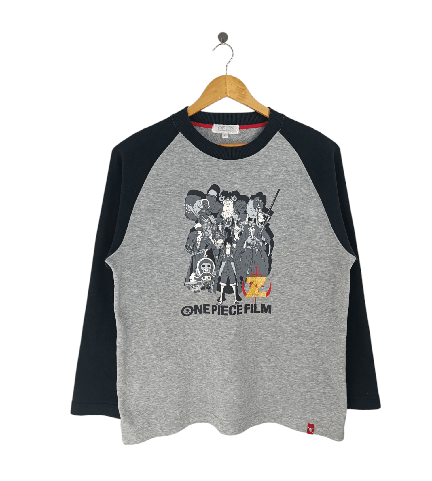 Anime VINTAGE ONE PIECE FILM Z LINEUP SWEATSHIRT VERY RARE ANIME Size US L / EU 52-54 / 3 - 1 Thumbnail