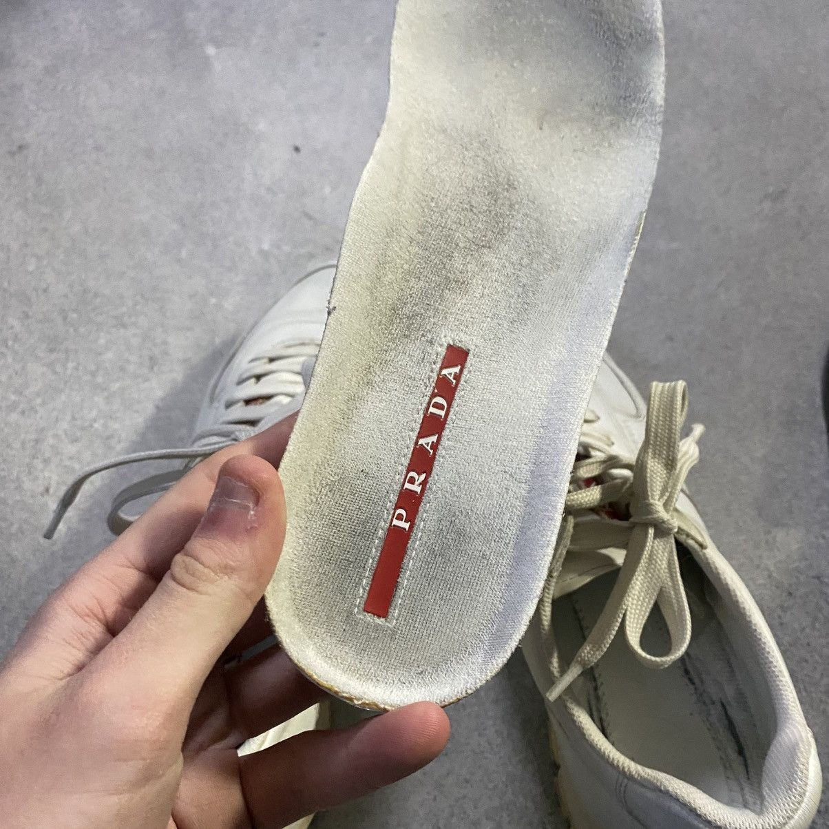 Prada Prada shoes sneakers y2k archive retro vintage Size US 9.5 / EU 42-43 - 10 Thumbnail