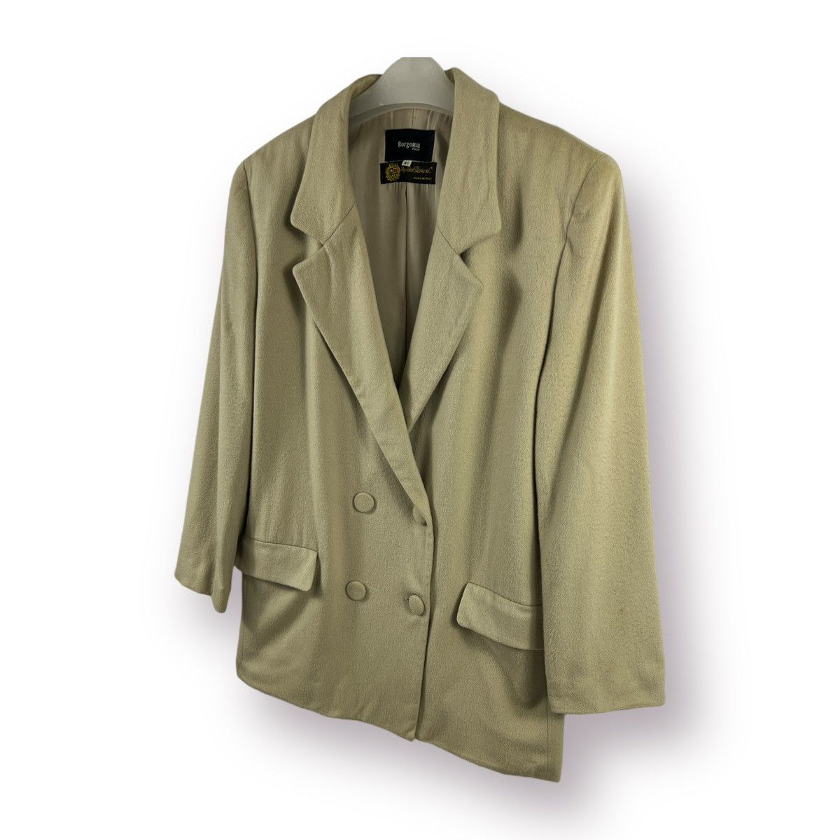 Loro Piana 🔥 BORGOMA ROSE LORO PIANA WOOL DOUBLE BREASTED - 40 Size M / US 6-8 / IT 42-44 - 2 Thumbnail