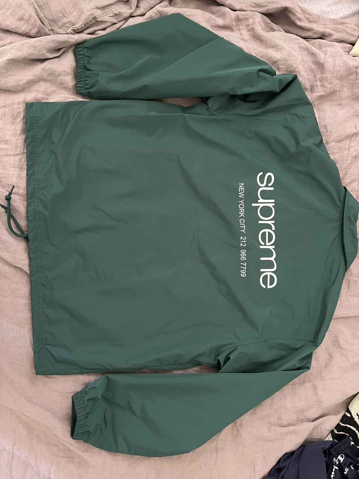 Coach Jacket Supreme Jacket Green Size Xl Supreme X Champion