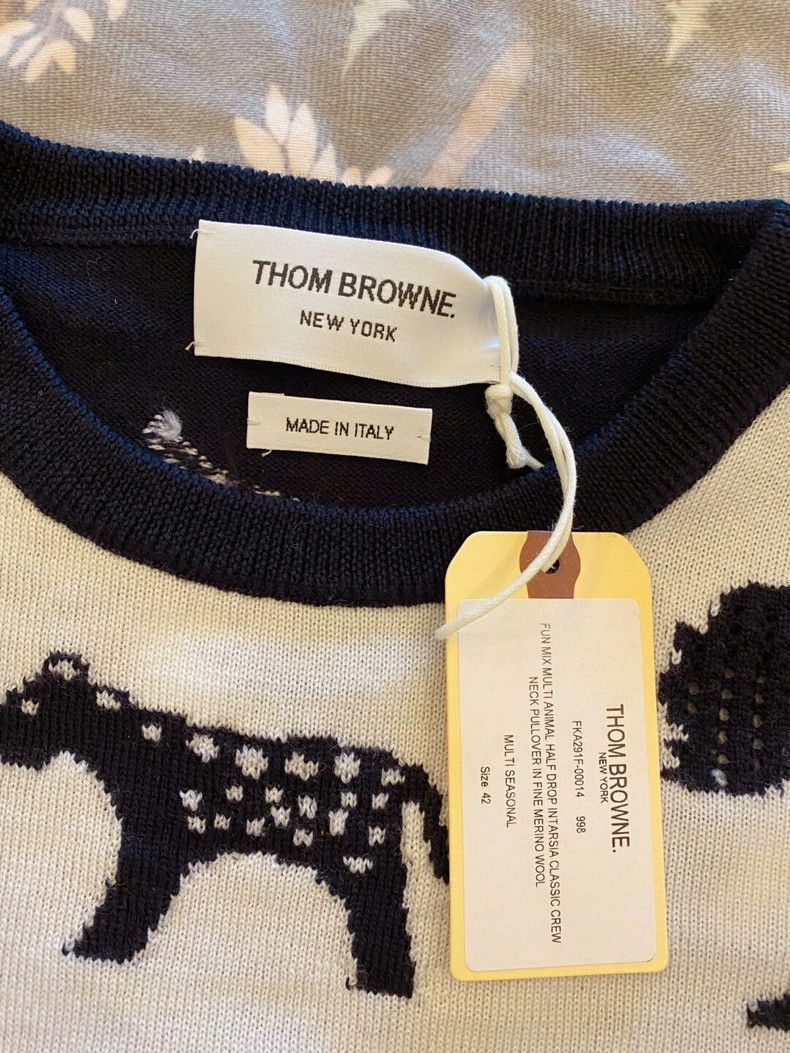 Thom Browne Thom Browne Plaid wool sweater Size M / US 6-8 / IT 42-44 - 7 Thumbnail