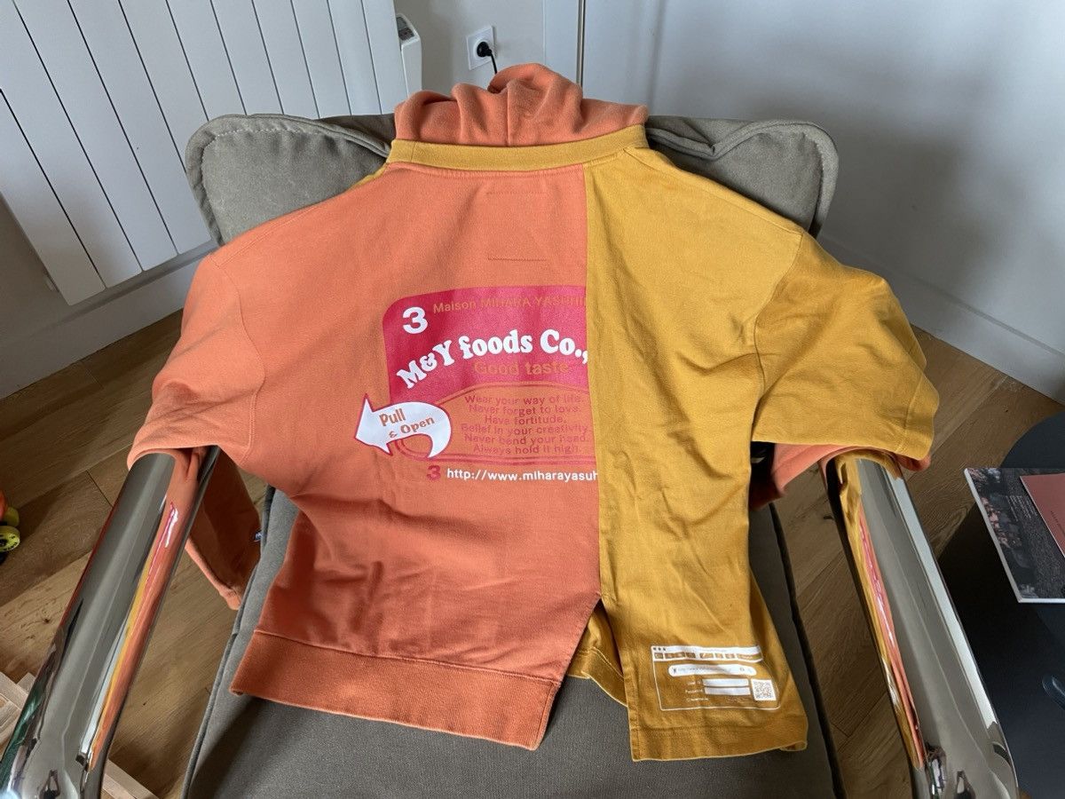 Maison MIHARA YASUHIRO Asymetric hoodie MMY SS2020 justified error Size US S / EU 44-46 / 1 - 3 Thumbnail