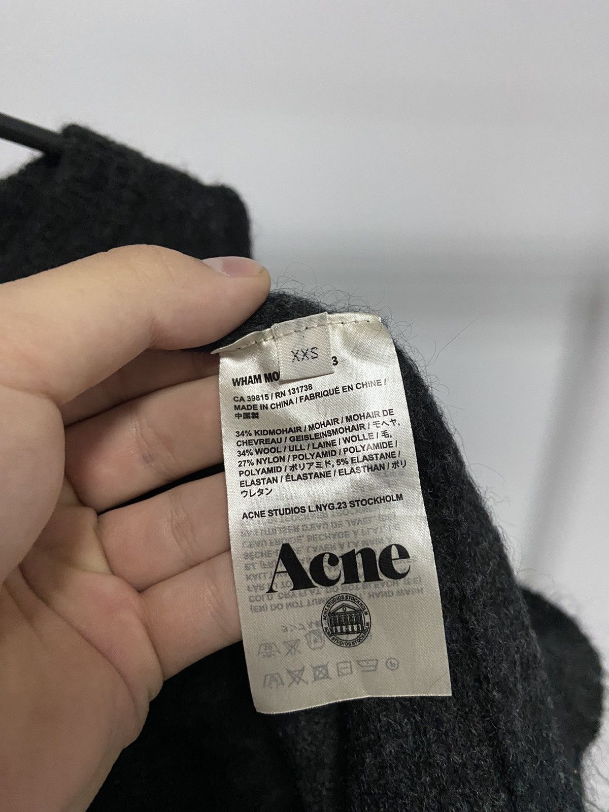 Acne Studios × Vintage Acne studios sweater mohair wool women's vintage Size XS / US 0-2 / IT 36-38 - 4 Thumbnail
