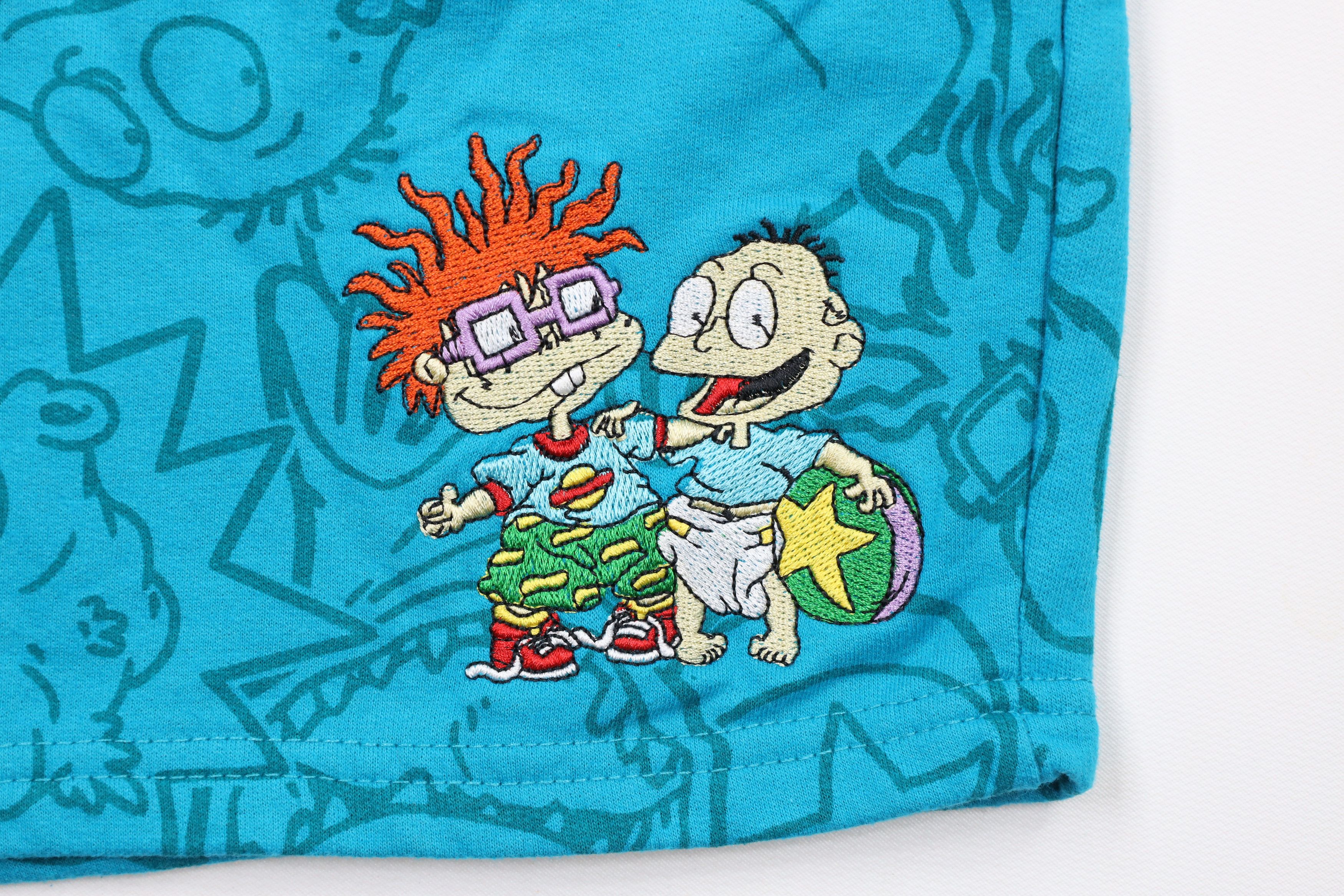 Vintage Vintage Nickelodeon Print Rugrats Sweatpants Shorts Blue Size US 36 / EU 52 - 5 Thumbnail