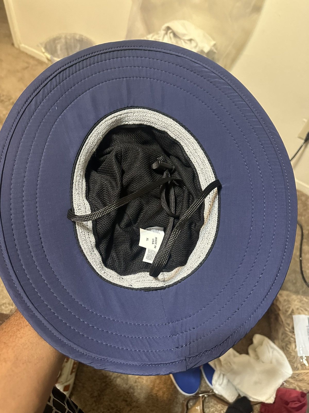 Anti Social Social Club Vintage USPS Mailman “triple navy” bucket hat 90s Size ONE SIZE - 6 Thumbnail