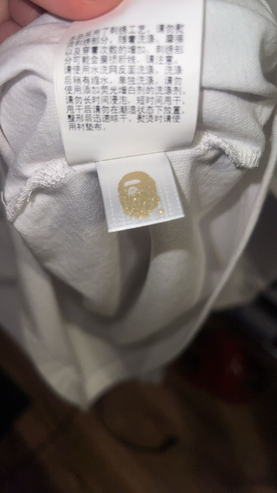 Bape BAPE embroidery relaxed fit Longsleve Size US M / EU 48-50 / 2 - 8 Thumbnail