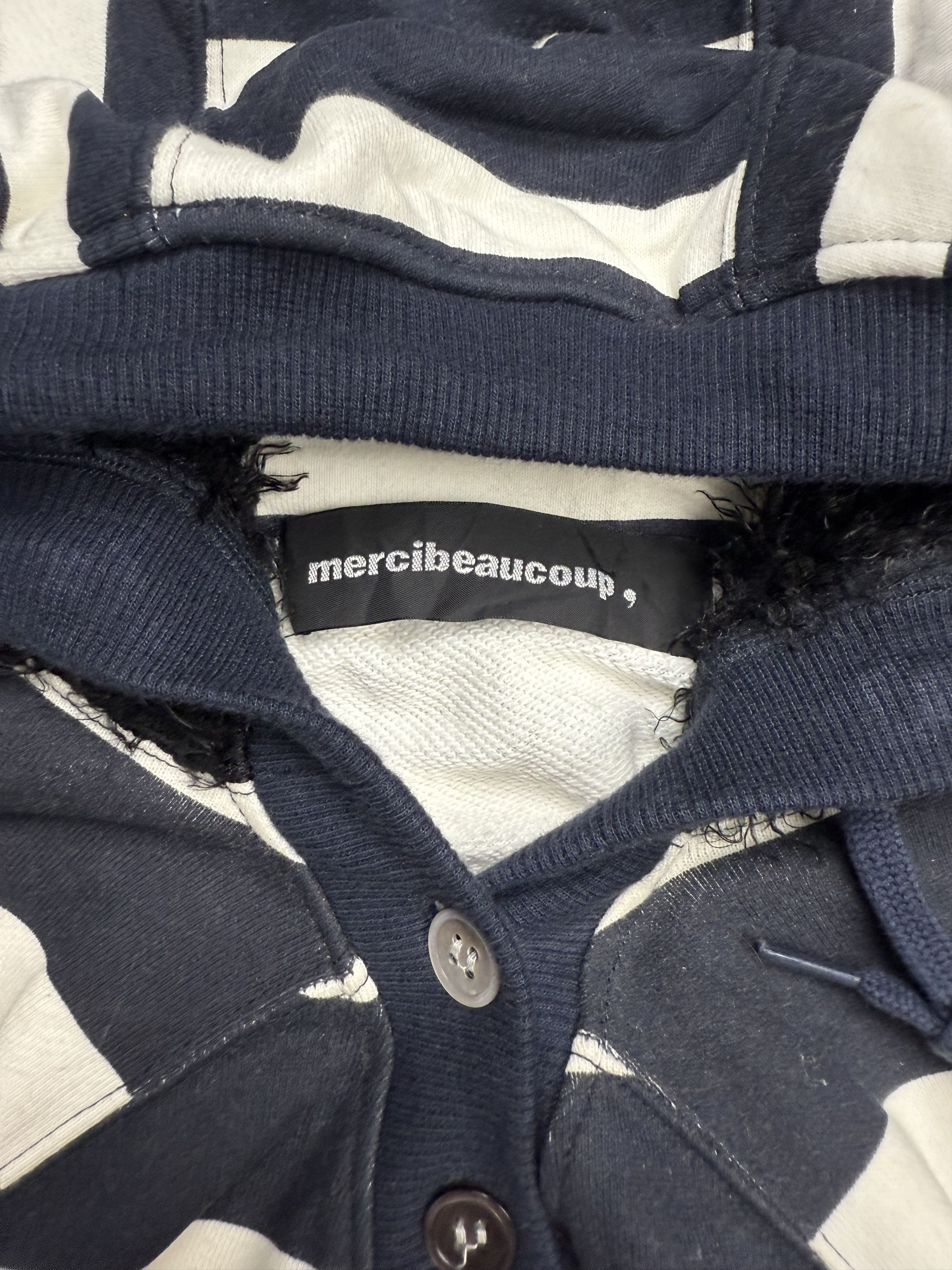 mercibeaucoup Mercibeaucoup Stripes Hoodie Size S / US 4 / IT 40 - 6 Thumbnail