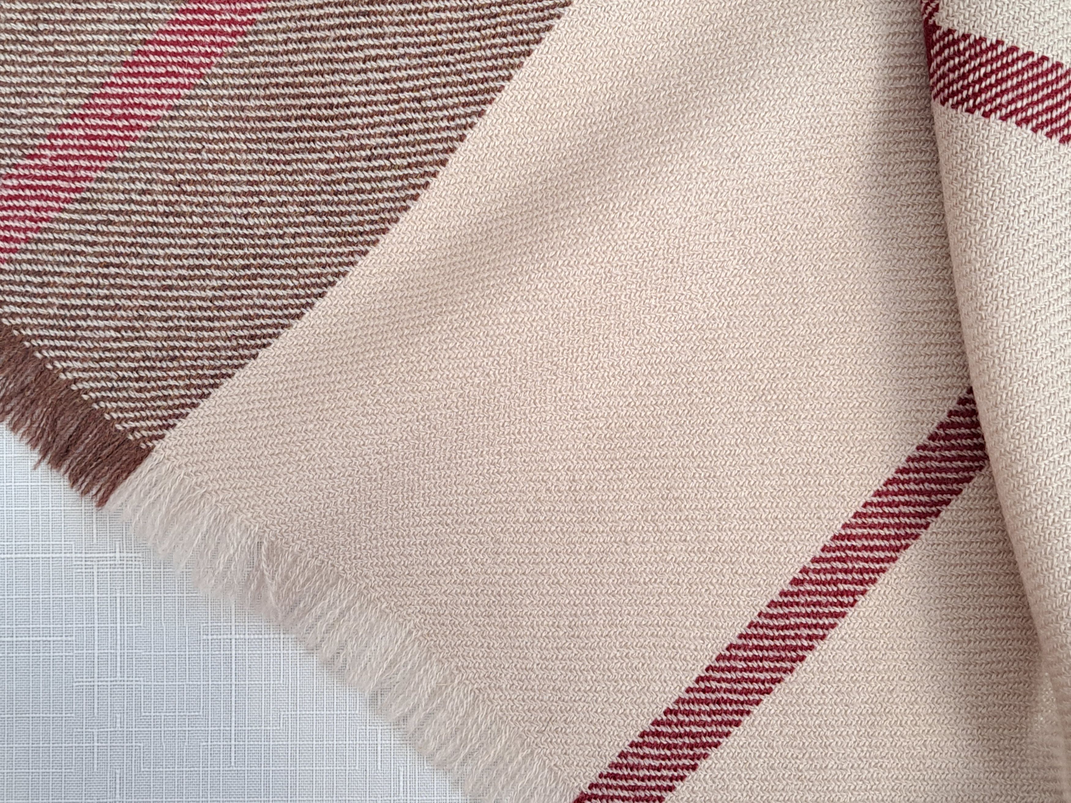 Ermenegildo Zegna Ermenegildo Zegna wool mega check luxury scarf. Size ONE SIZE - 13 Thumbnail