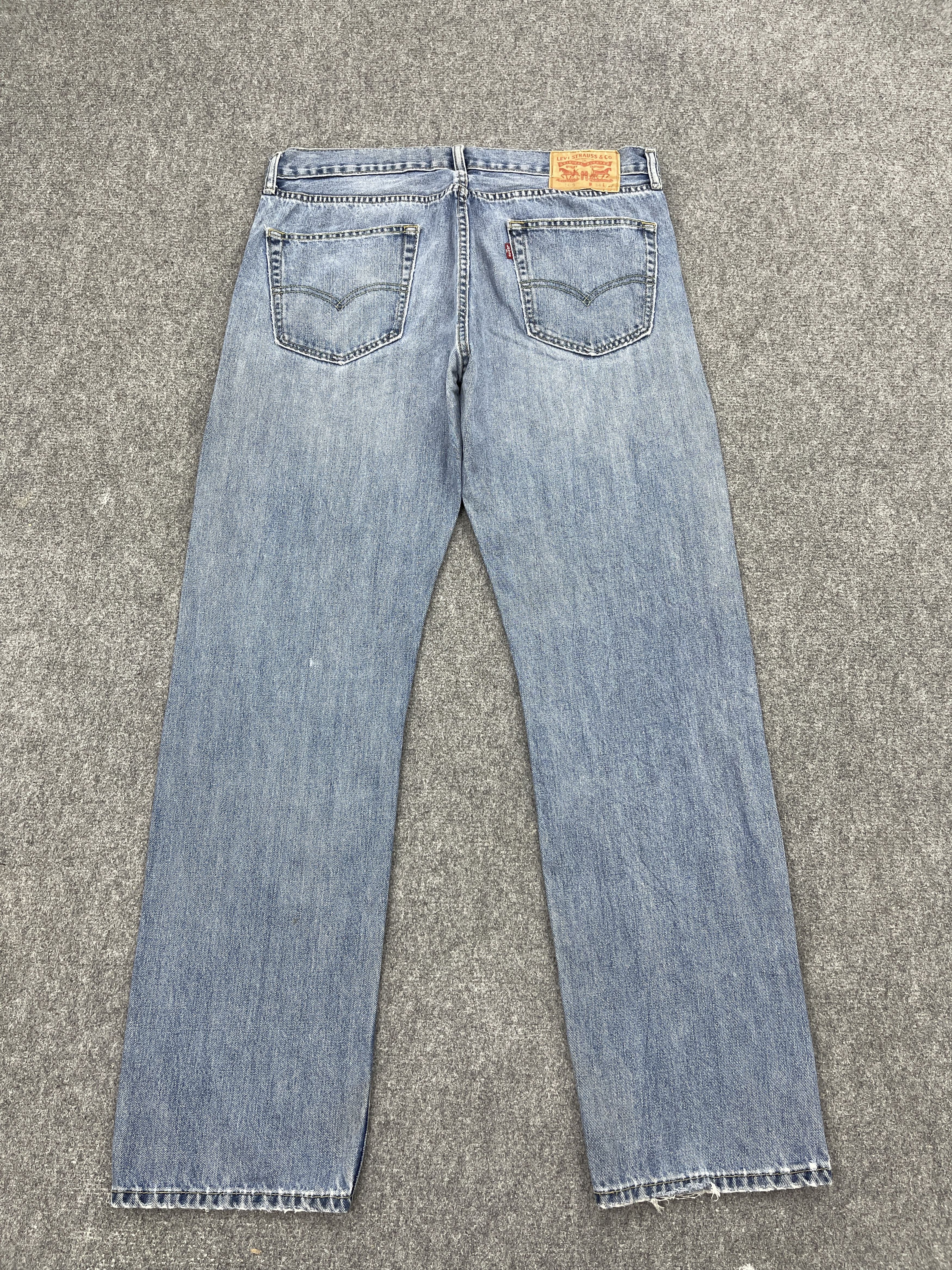 Levi's Vintage Levis 505 Faded Blue Jeans DP2561 Size US 34 / EU 50 - 3 Thumbnail