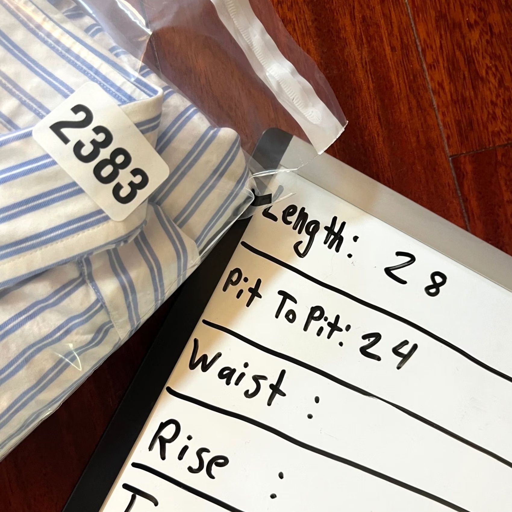 Brioni Brioni Shirt Mens Large Blue White Striped Cotton Button Down Regular Fit Italy Size US L / EU 52-54 / 3 - 7 Thumbnail