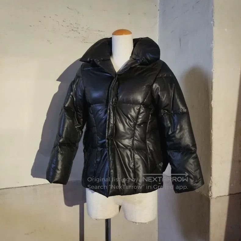 Junya Watanabe Junya Watanabe Black short structured down jacket Size S / US 4 / IT 40 - 1 Thumbnail