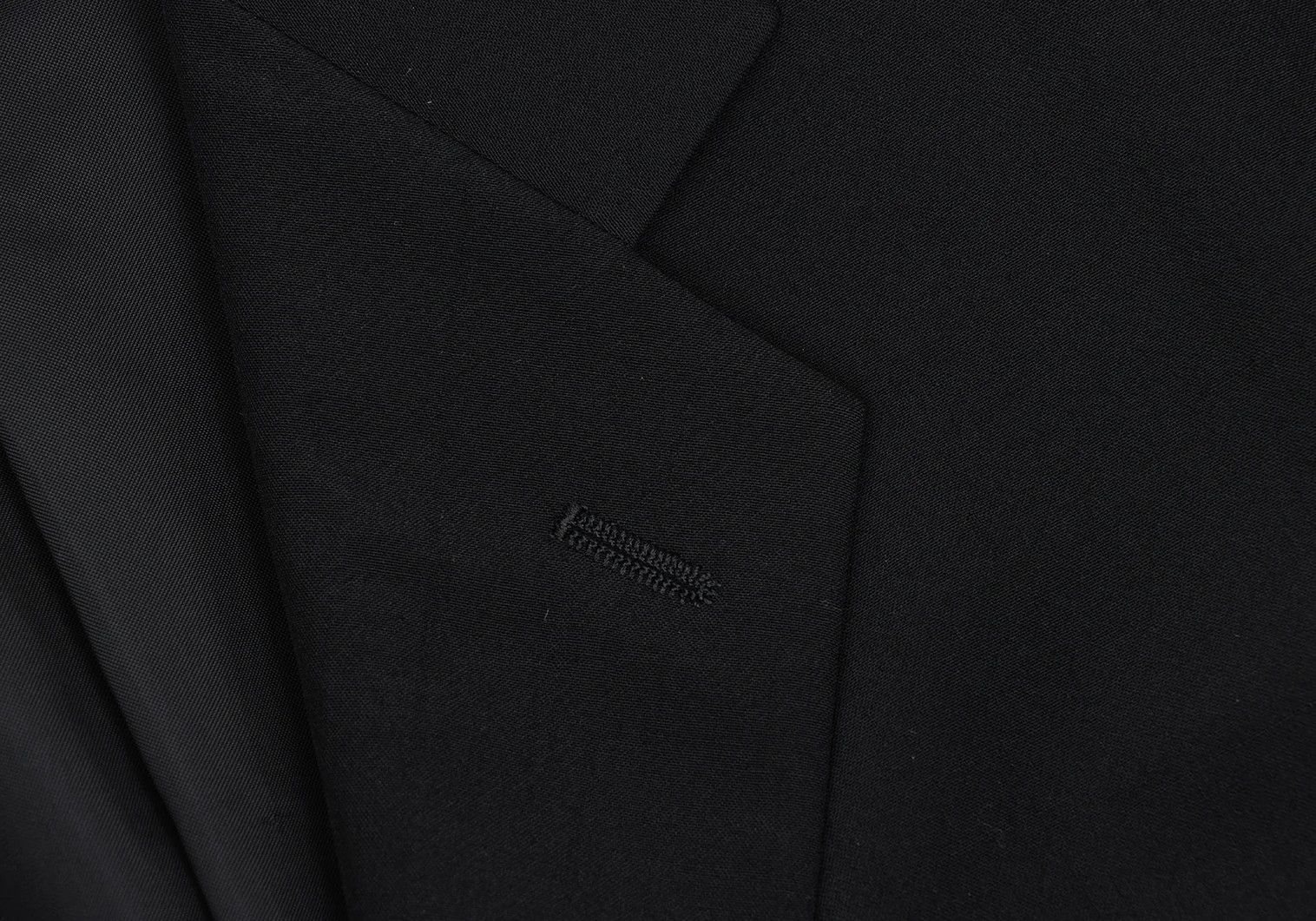 Yohji Yamamoto YOHJI YAMAMOTO COSTUME D'HOMME Wool Jacket Black S Size US S / EU 44-46 / 1 - 4 Thumbnail
