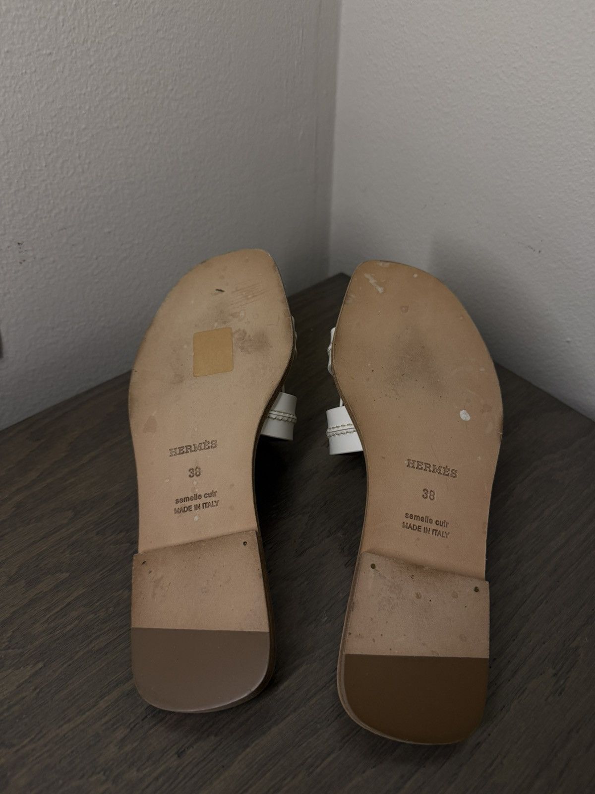 Hermes Hermes Oran Sandals Size US 8 / IT 38 - 4 Thumbnail