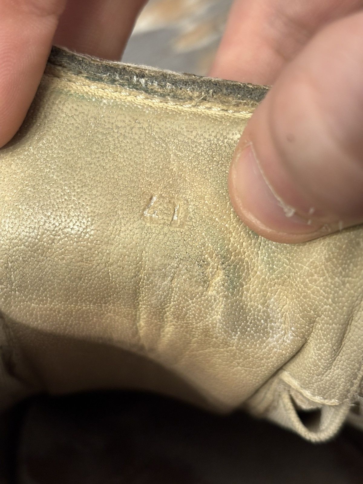 Maison Margiela Maison Margiela GAT Replica Low Paint / Plaster size 8 Size US 8 / EU 41 - 7 Thumbnail