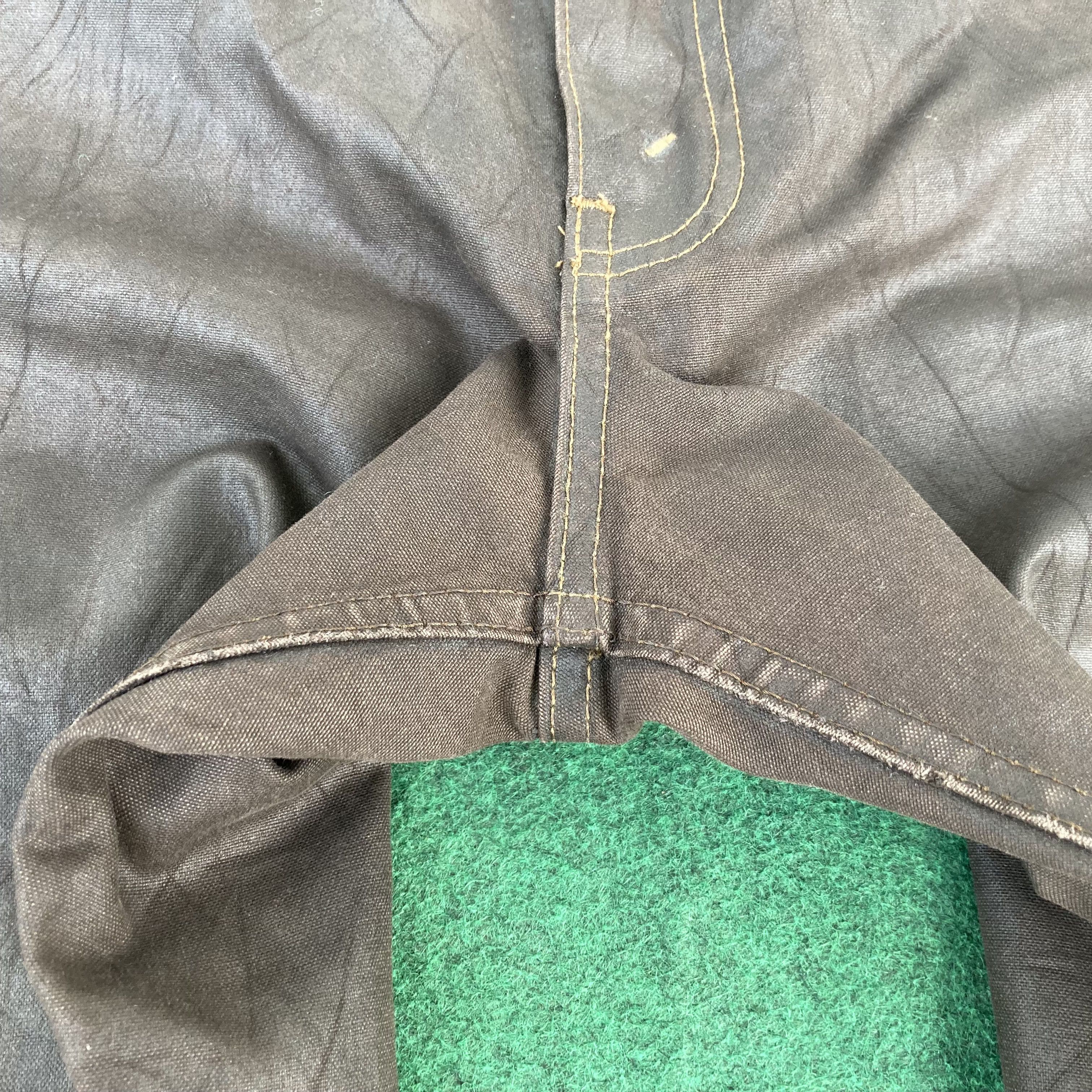 Levi's × Vintage Vtg 35x31 Levis 505 Wax Coated Sz 35 Waxed Coated Jeans Size US 35 - 7 Thumbnail