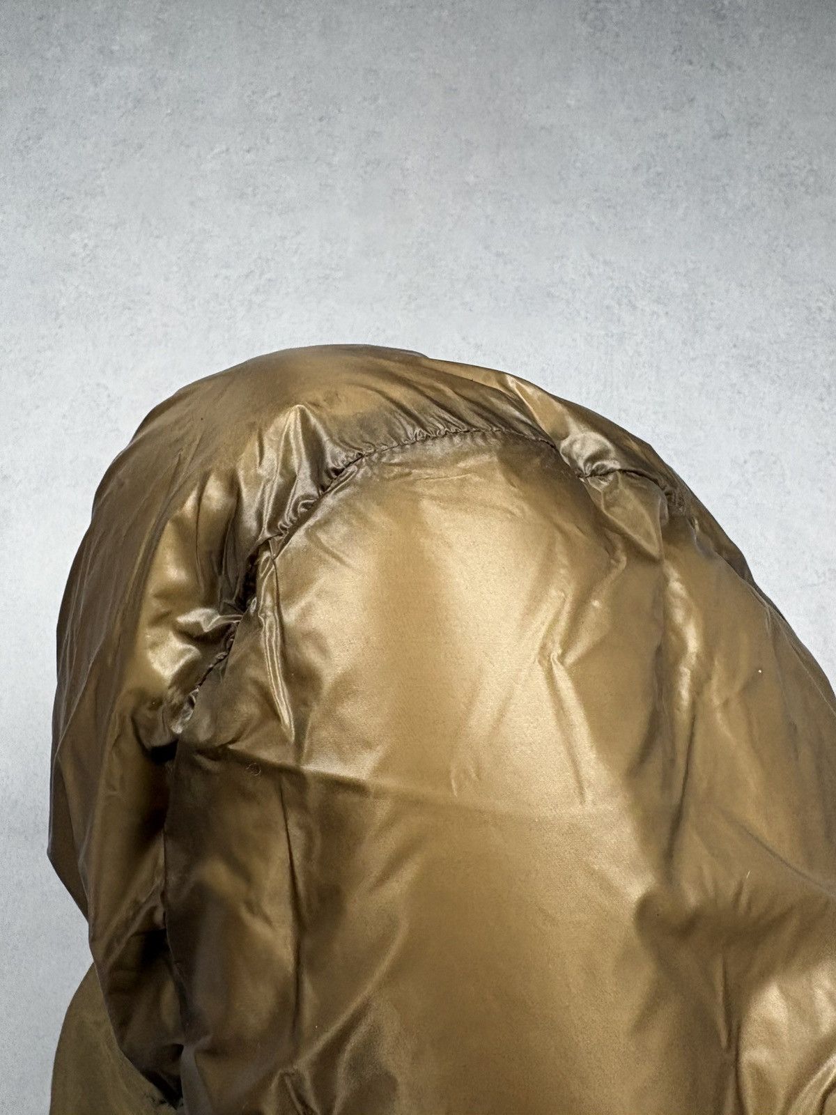 Moncler Moncler Detachable Down Hood With Real Fur Trim Brown Size ONE SIZE - 14 Thumbnail