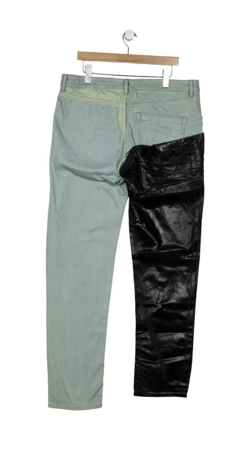 Rick Owens Drkshdw Rick Owens Drkshdw Aqua Collage Tyrone Cut Jeans Size US 34 / EU 50 - 2 Thumbnail