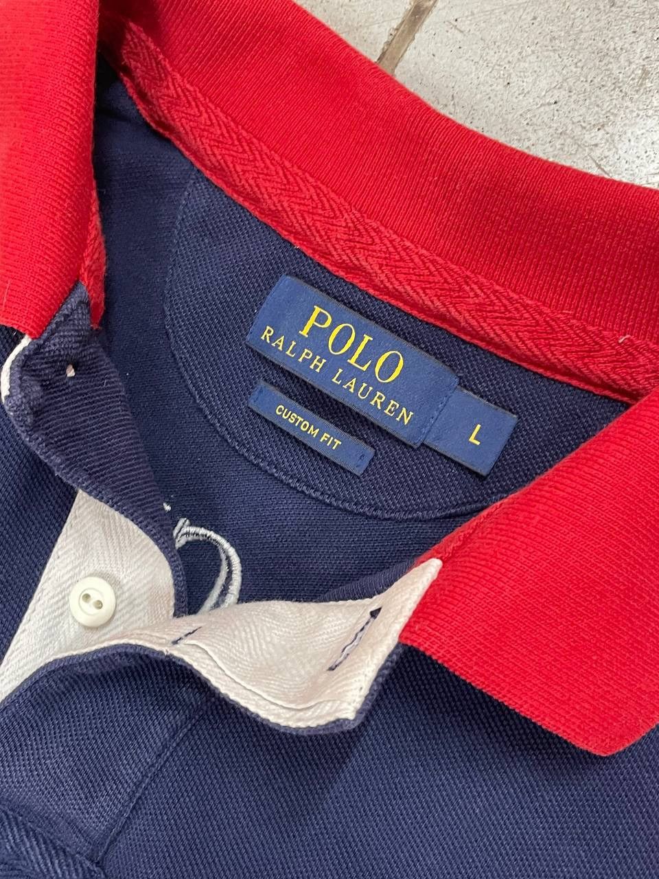 Polo Ralph Lauren Chief Keef Style Vintage Polo Ralph Lauren Polo Tee Shirt Size US L / EU 52-54 / 3 - 5 Thumbnail