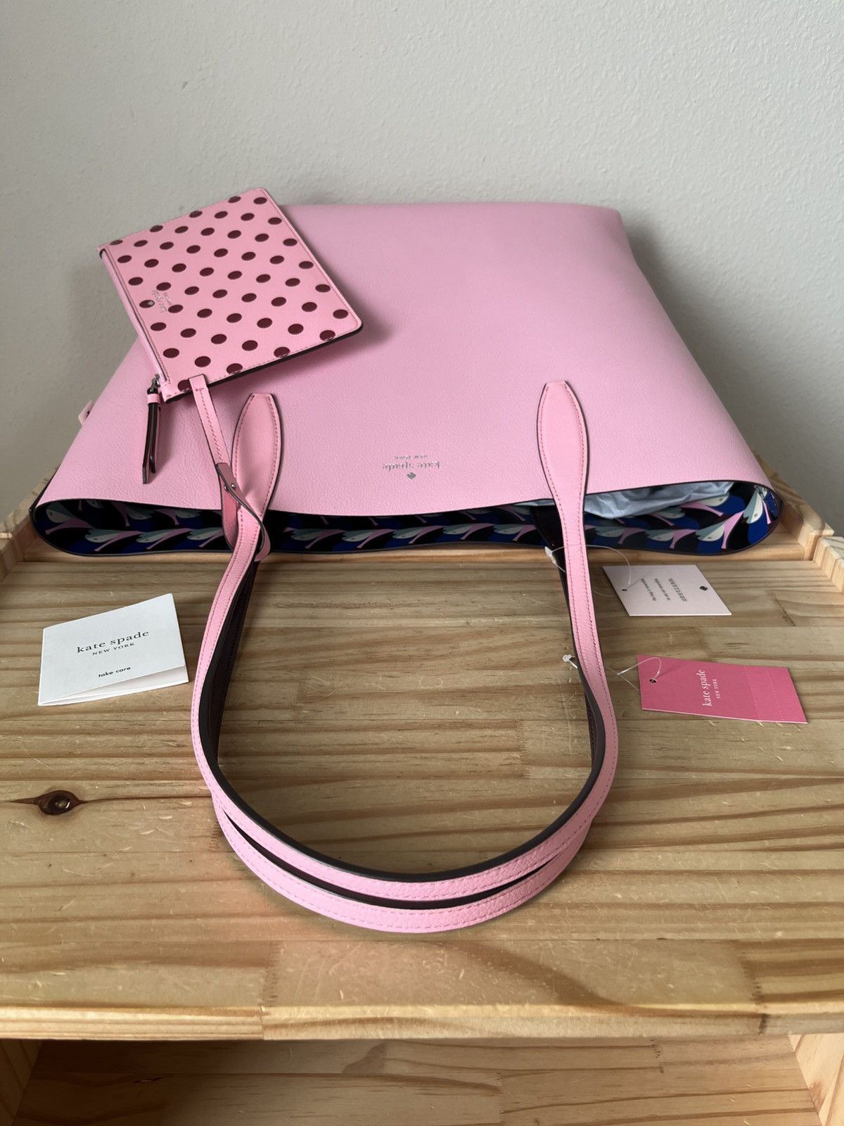 Kate Spade Kate Spade Arch Love Bird Large Reversible Tote Size ONE SIZE - 6 Thumbnail