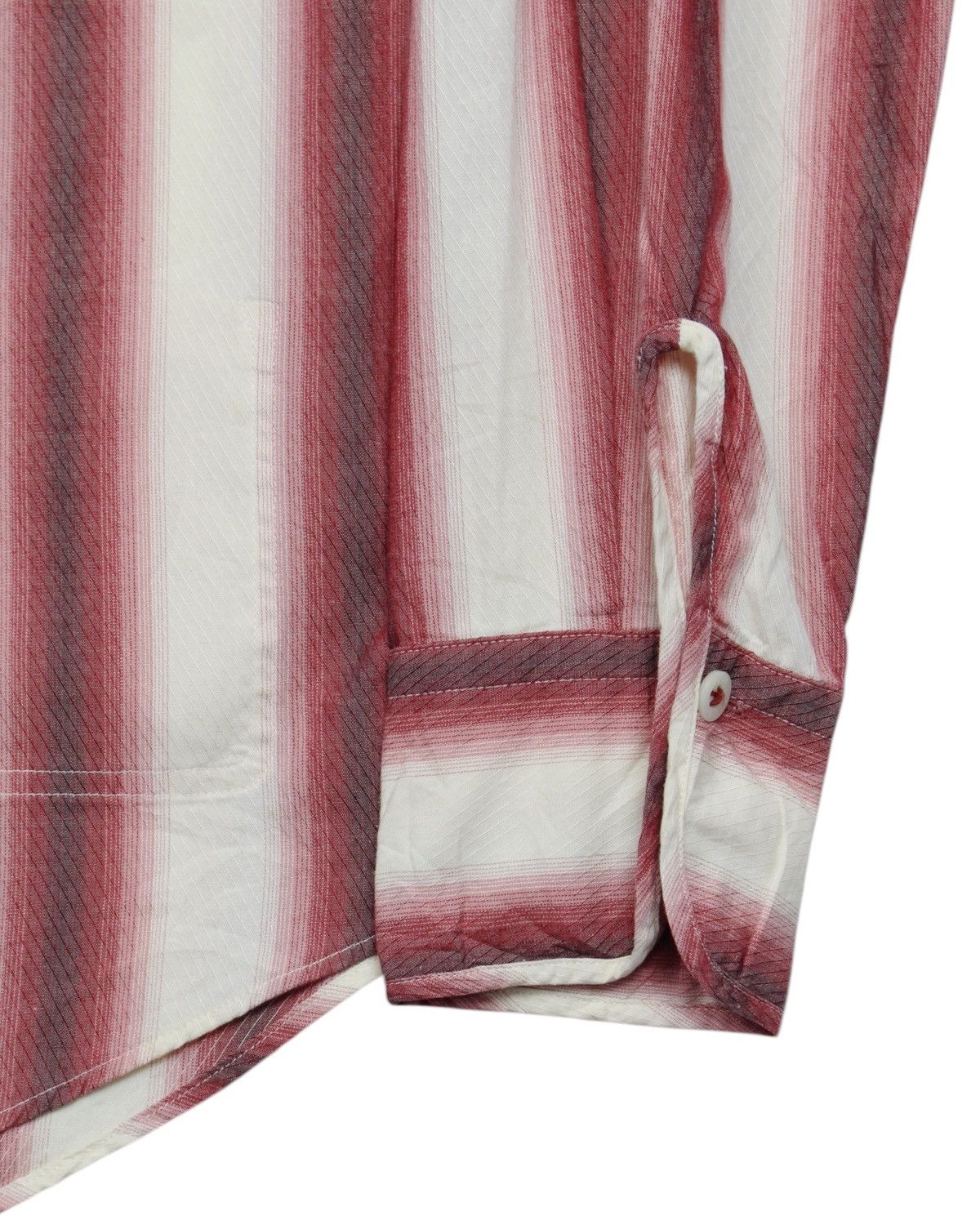 Hysteric Glamour SS2002 PPFM SECRET POCKET OMBRÉ STRIPE WESTERN SHIRT Size US M / EU 48-50 / 2 - 5 Thumbnail