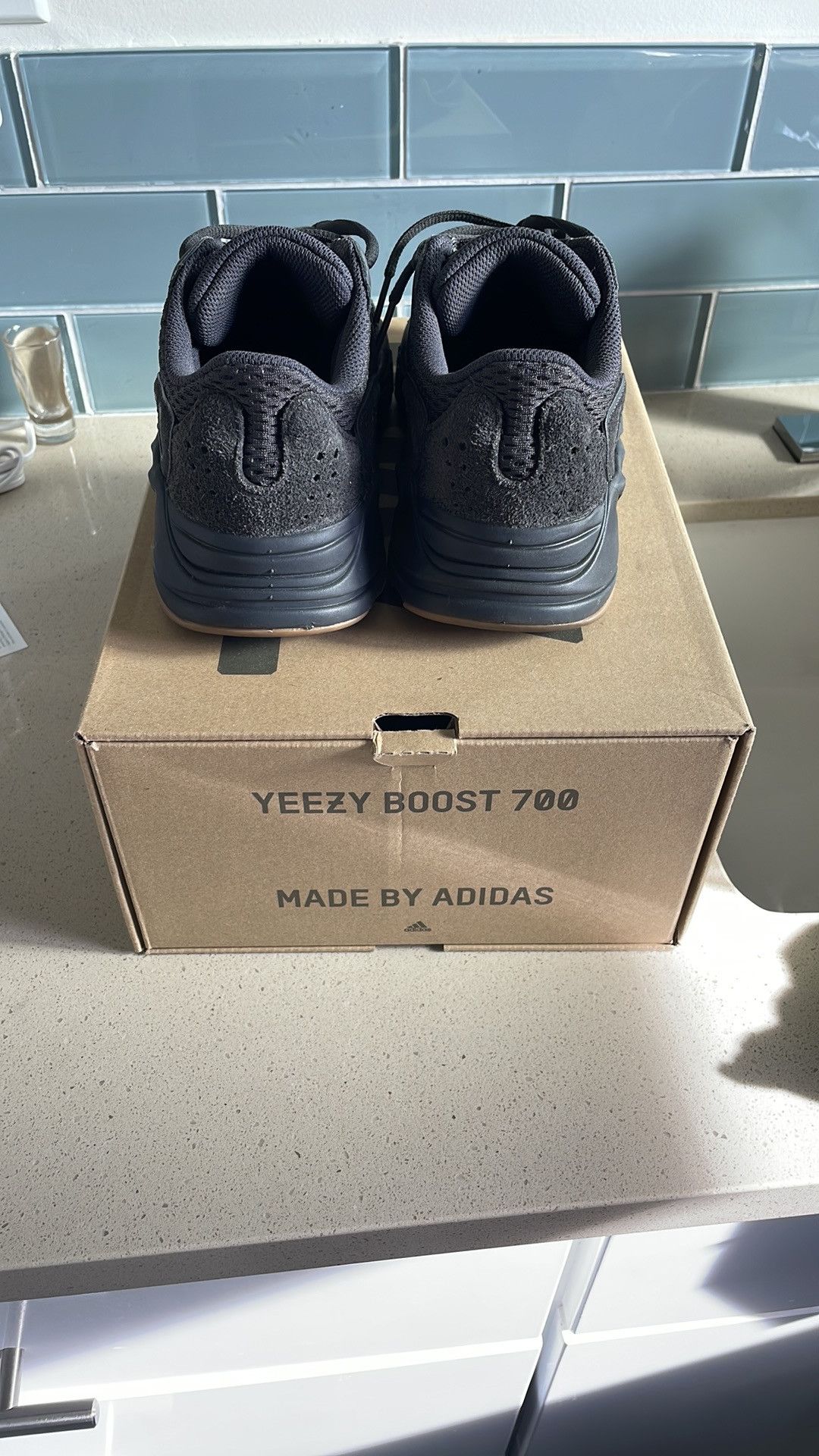 Adidas × Yeezy Yeezy Boost 700 Utility Black Size US 6.5 / IT 36.5 - 3 Thumbnail