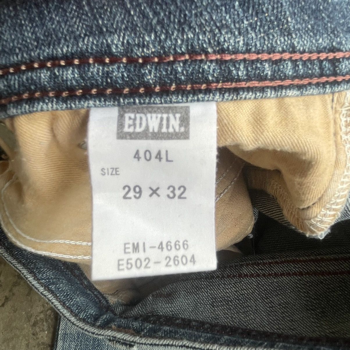 Edwin 🔥🇯🇵Vintage Edwin Stoned Washed Miss Women Slim Fit Jeans Size 28" / US 6 / IT 42 - 15 Thumbnail