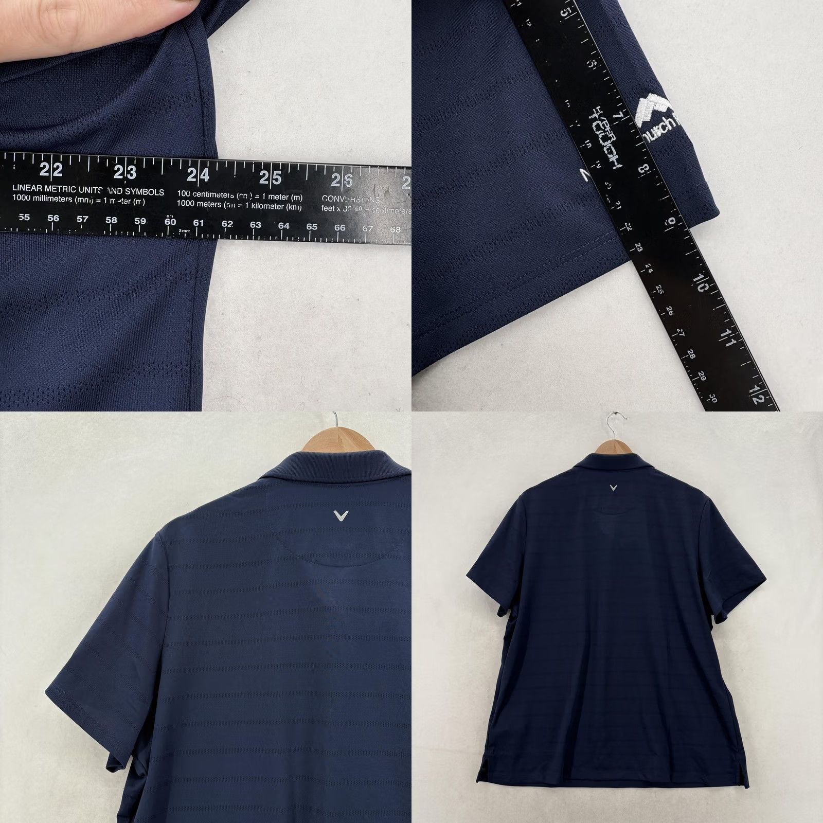 Callaway Callaway Polo Shirt Mens 2XL Blue Stripe Opti-Dri Golf Performance Logo Size US XXL / EU 58 / 5 - 8 Thumbnail