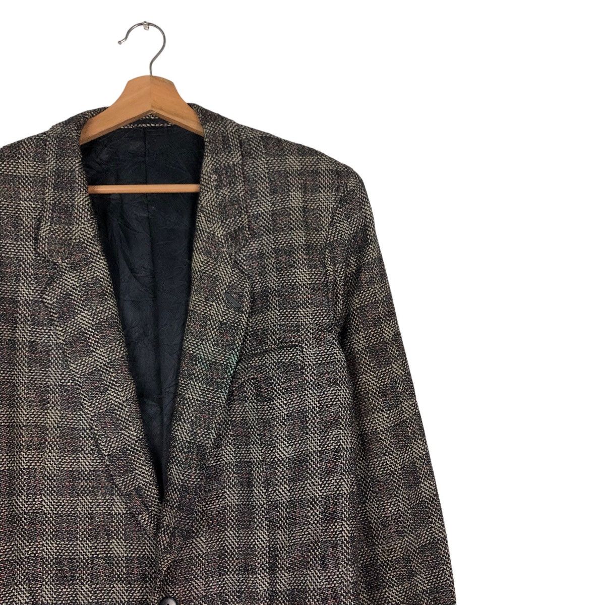 Issey Miyake 🔥Vintage Double Breast Barrique Selection Tartan Design Size US L / EU 52-54 / 3 - 6 Thumbnail