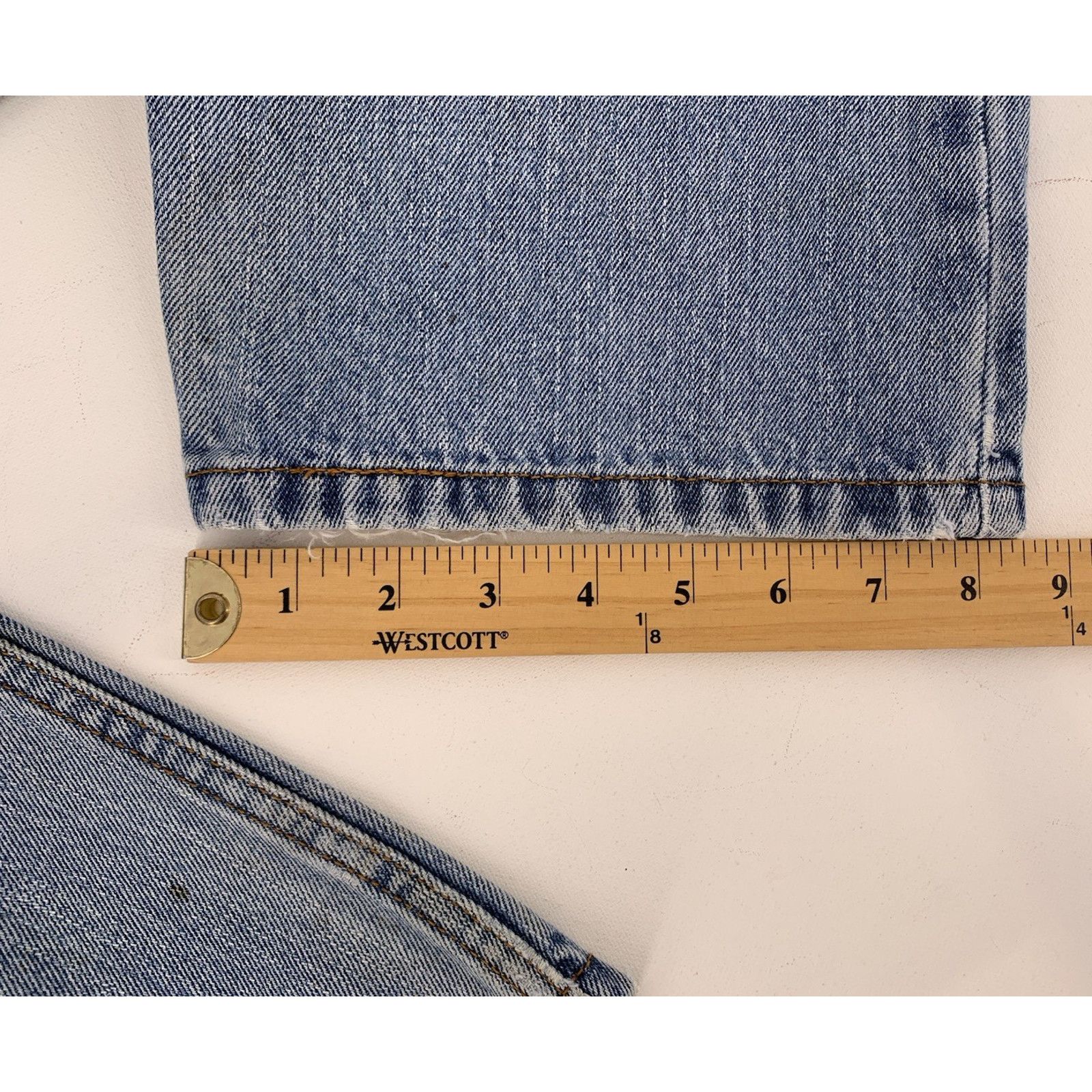 Levi's VTG Y2K Levi’s 550 Jeans 40x30 Light Wash Blue Regular Fit Size US 40 / EU 56 - 12 Thumbnail