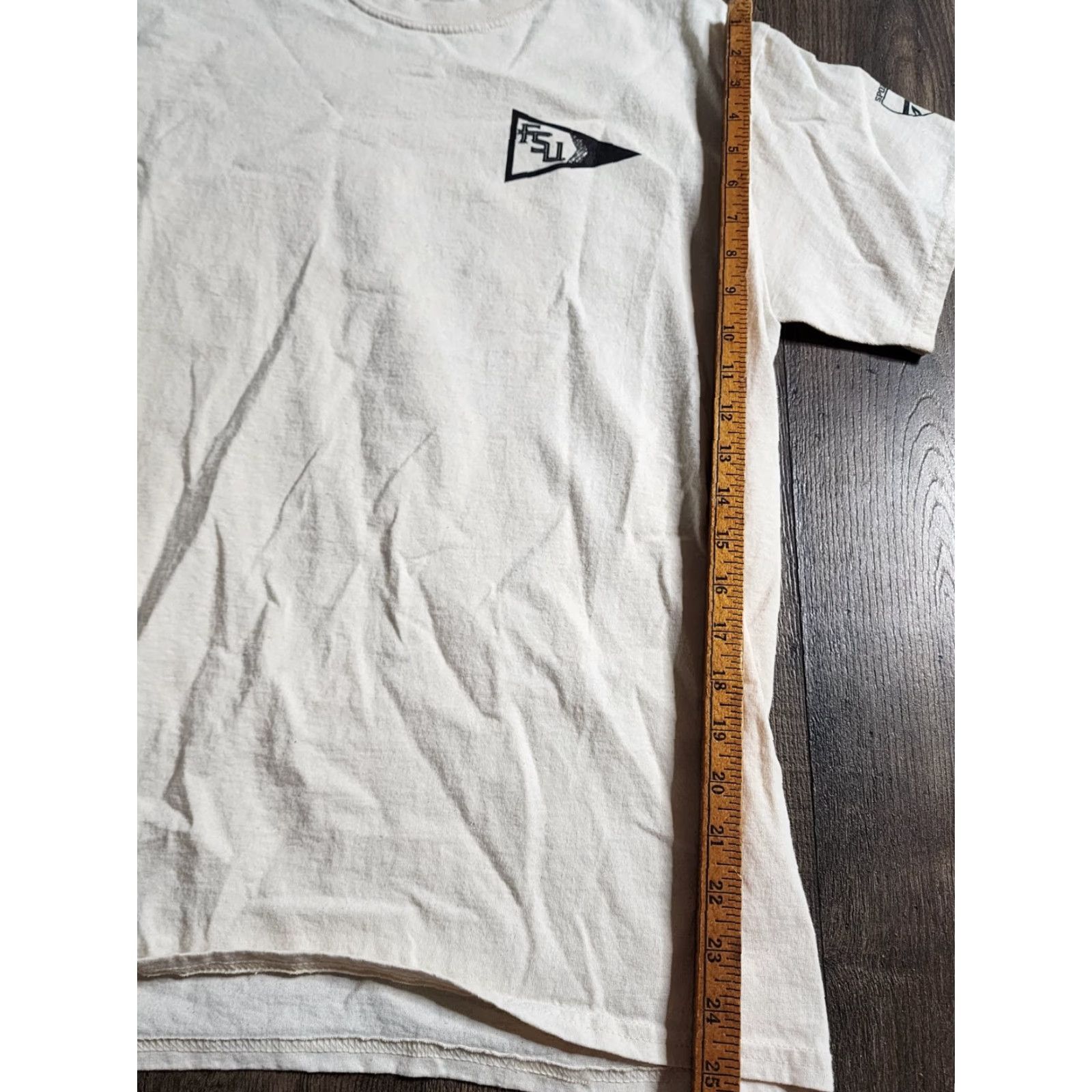 Gildan Mens M Florida State University FSU Blackbeard Cup 2019 T Shirt Double Sided Size US M / EU 48-50 / 2 - 3 Thumbnail