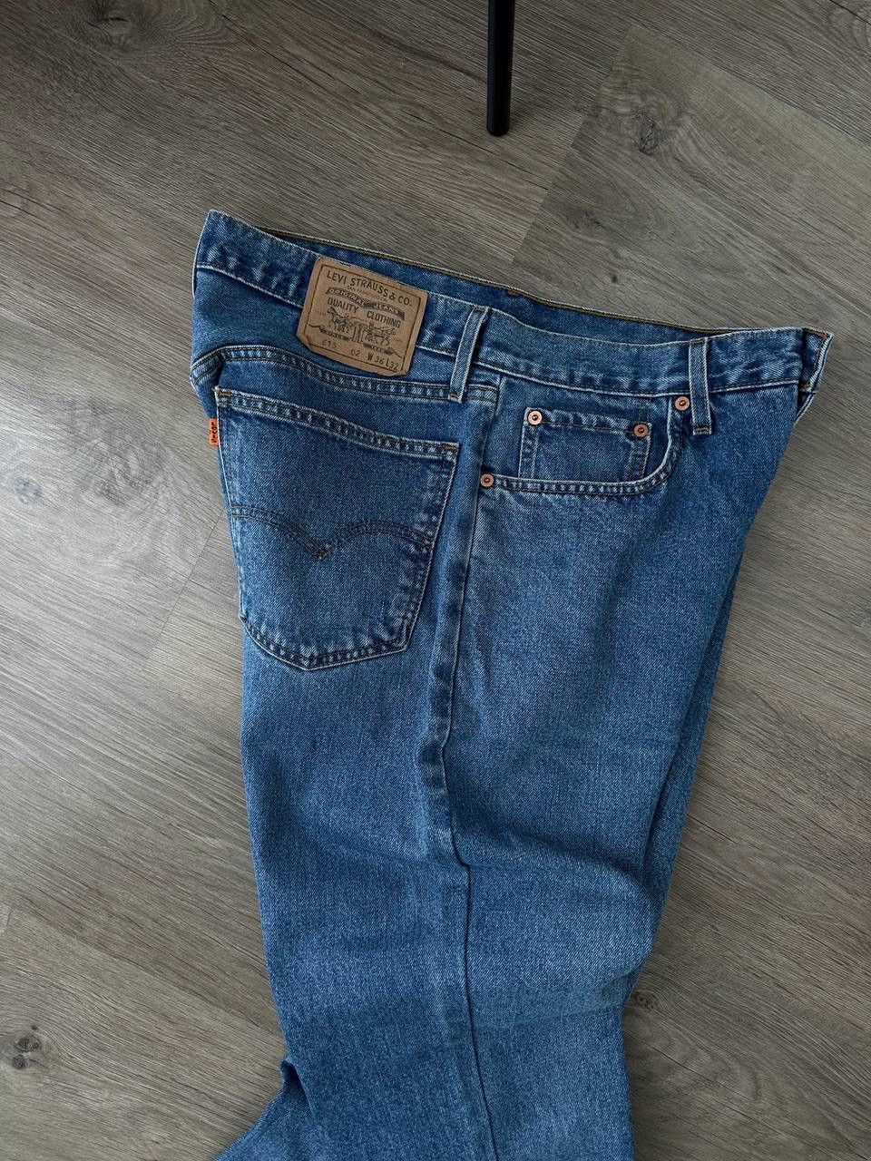 Levi's × Vintage Vintage Levi’s Denim Blue Orange Tab Pants Size US 36 / EU 52 - 9 Thumbnail