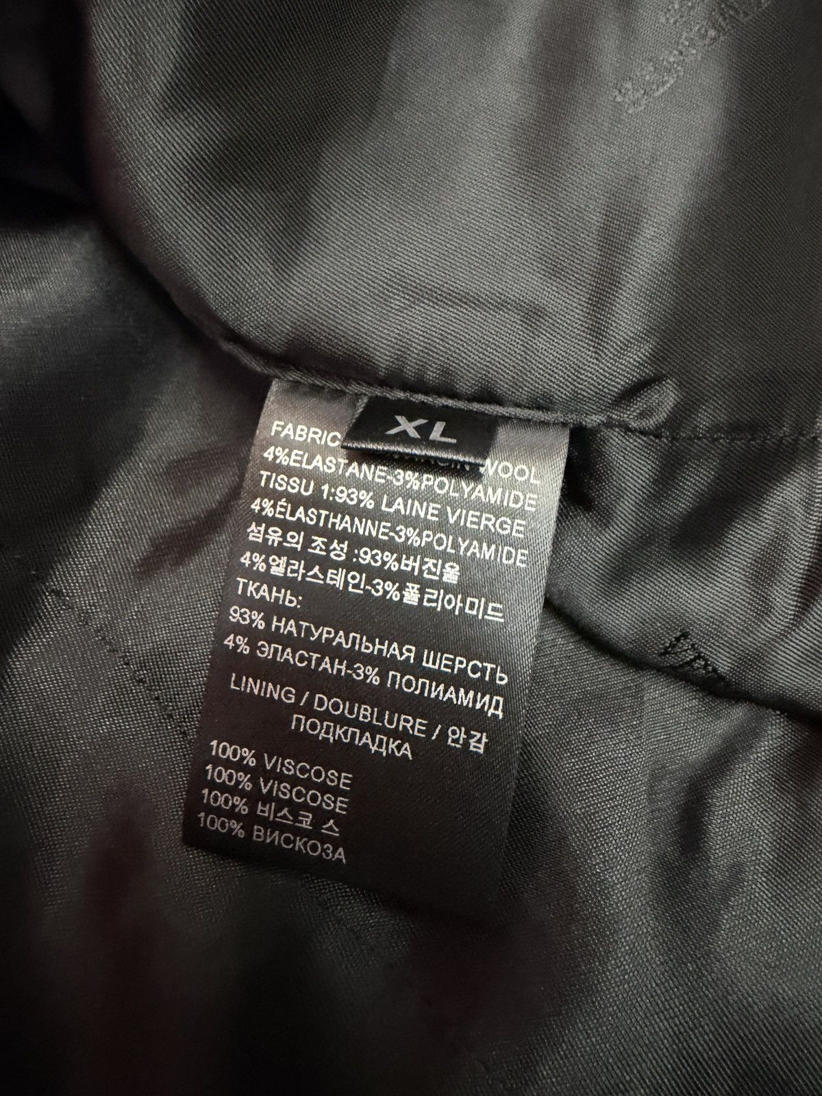 Vetements VETEMENTS BLACK BLAZER Size 40L - 6 Thumbnail