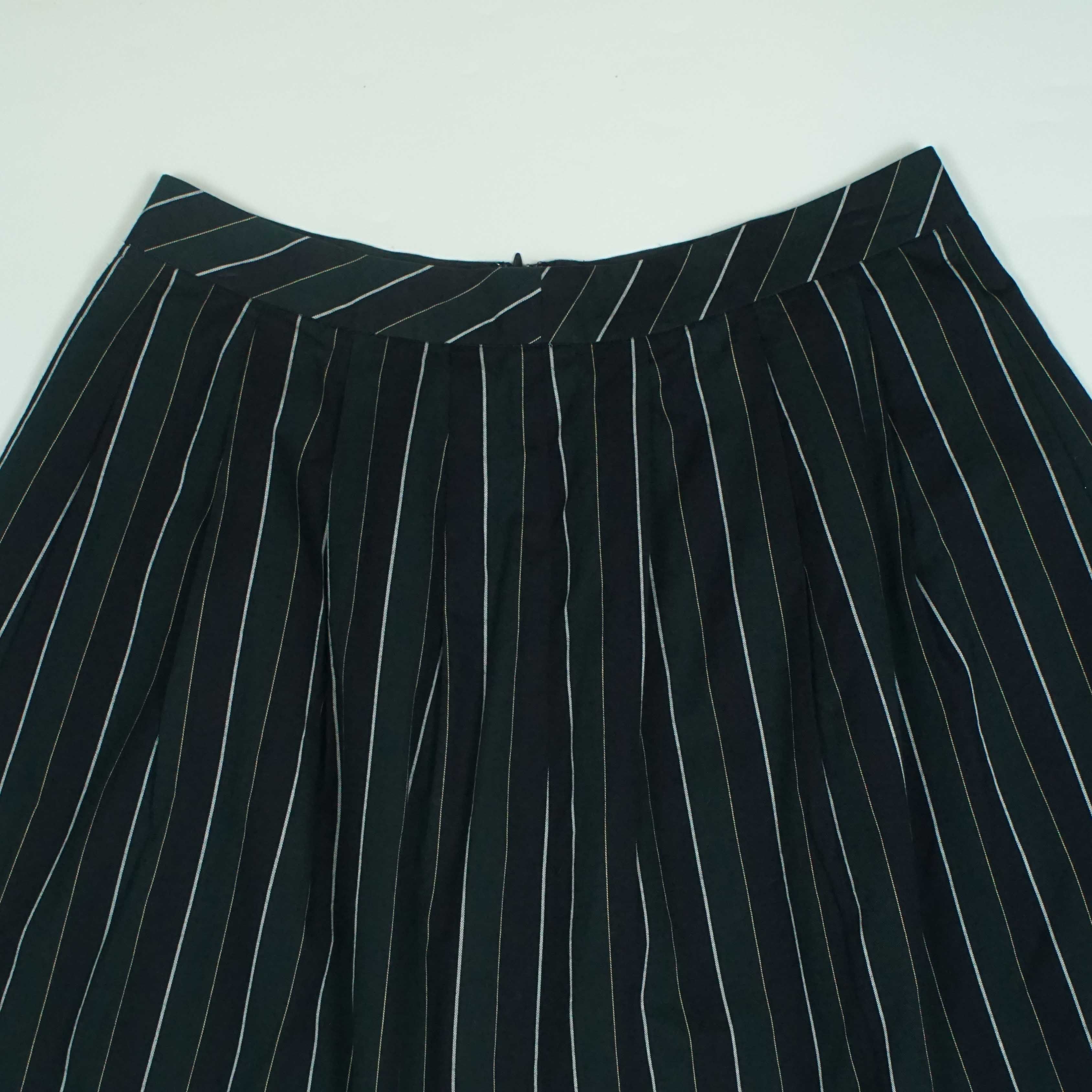 Mackintosh *NoTariff Mackintosh Stripe Skirt Size 29" - 2 Thumbnail
