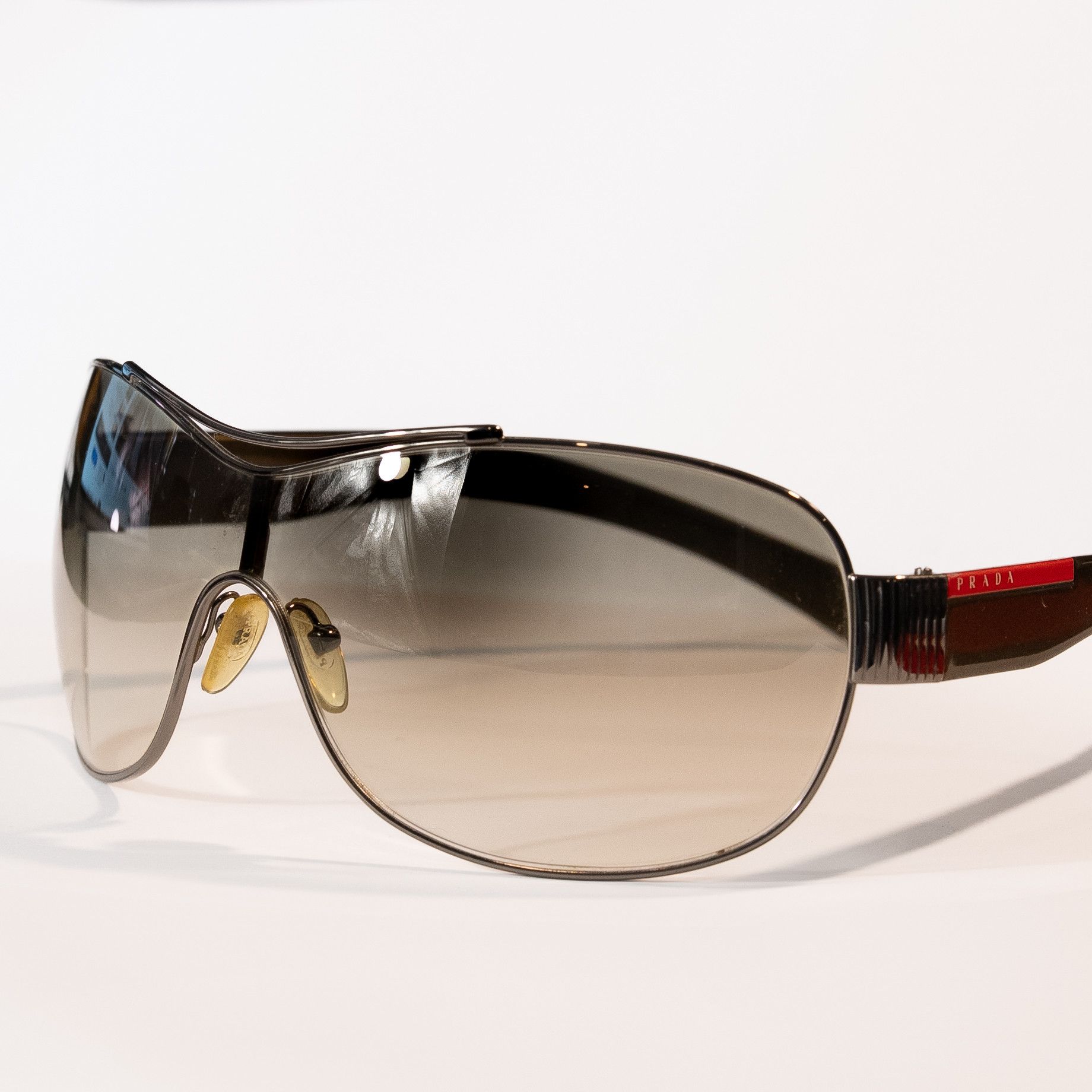 Prada vintage archive prada sunglasses aviator shades case logo Size ONE SIZE - 1 Thumbnail