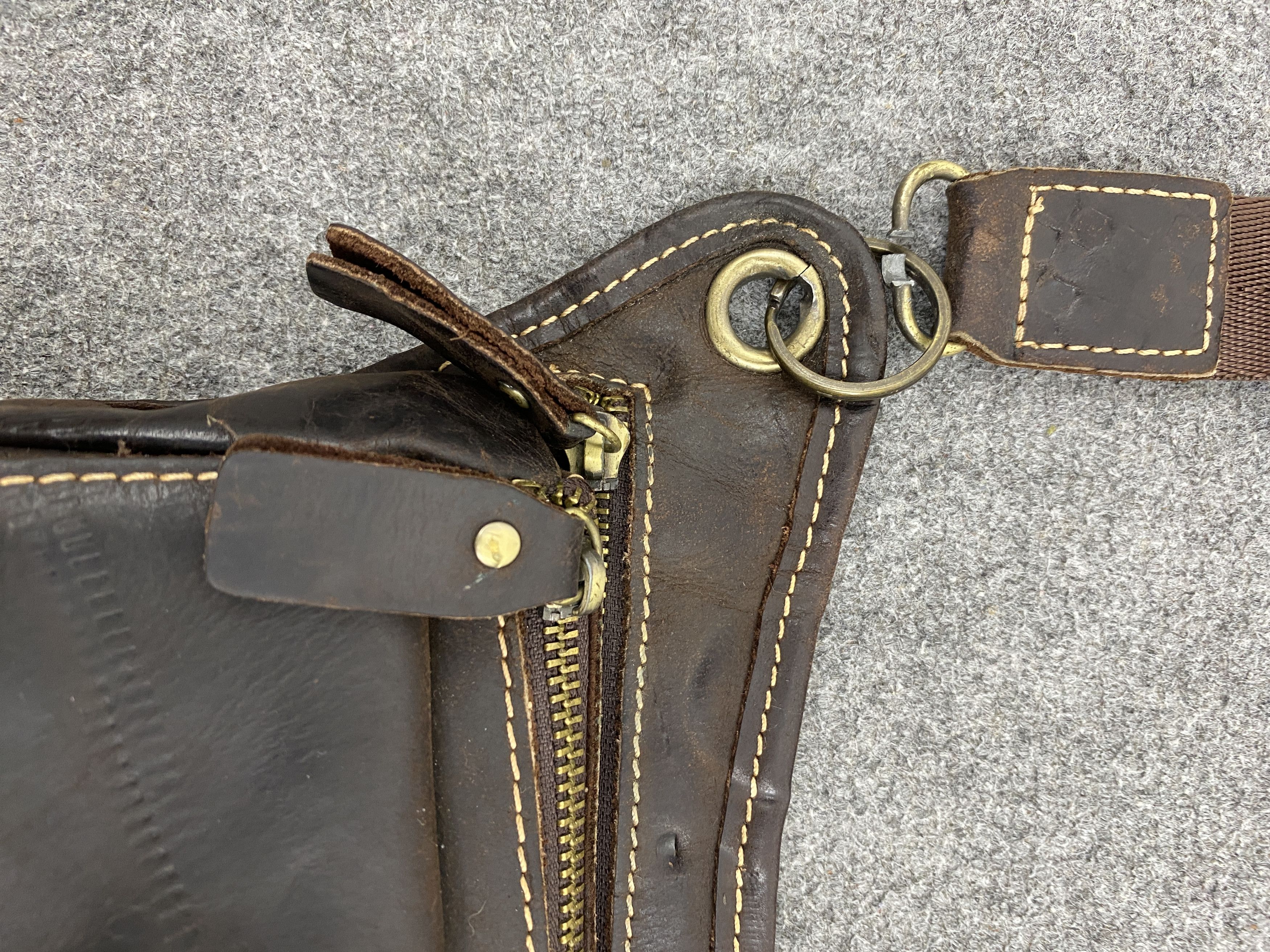 If Six Was Nine Vintage Japanese Brand Leather Sling Bag BG0113 Size ONE SIZE - 4 Thumbnail