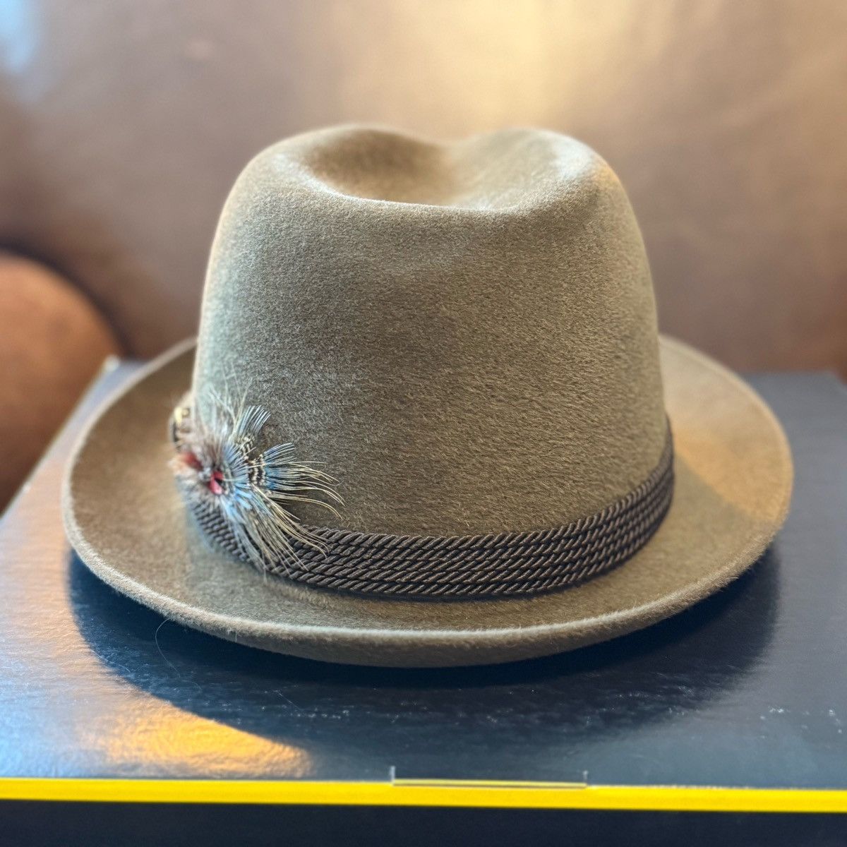 Other Churchill Ltd. Fur Felt Hat – Size 7 – Taupe / Brown Size ONE SIZE - 4 Thumbnail