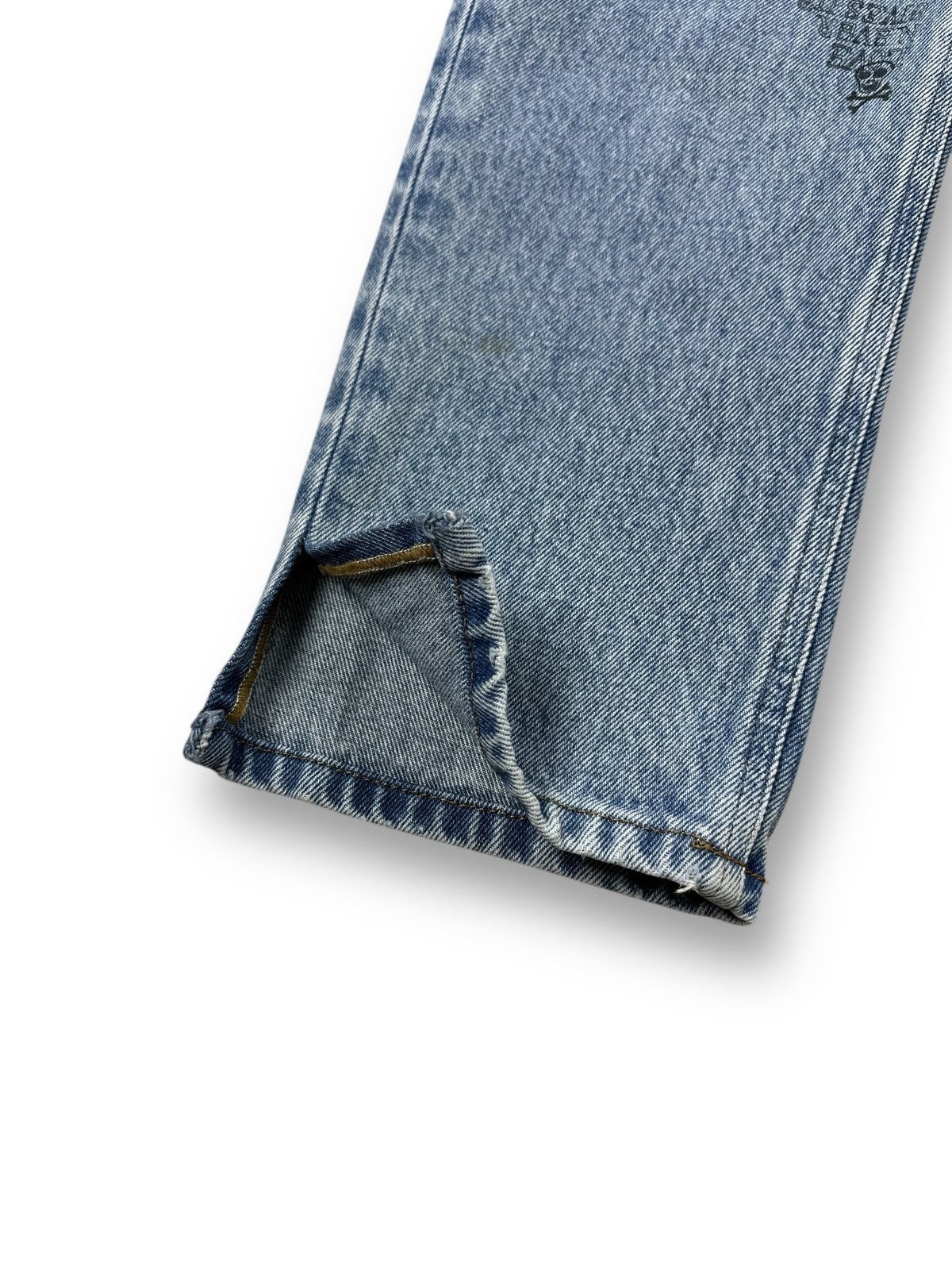 Diesel Diesel Neekhol Graffiti Print Women’s Jeans Blue Denim Pants Size 27" / US 4 / IT 40 - 5 Thumbnail